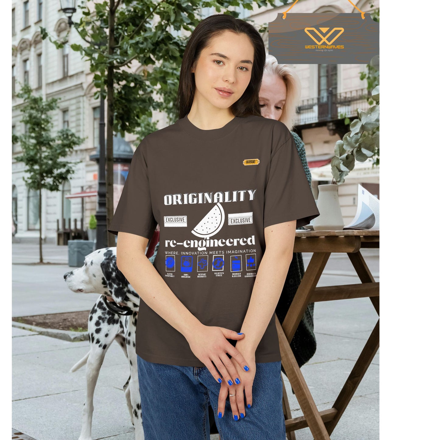 Unisex Heavy Faded Tee_ N7* Series USHFTEE PT2WW015_ Limited Edition Heavy Faded Tee by WesternWaves: