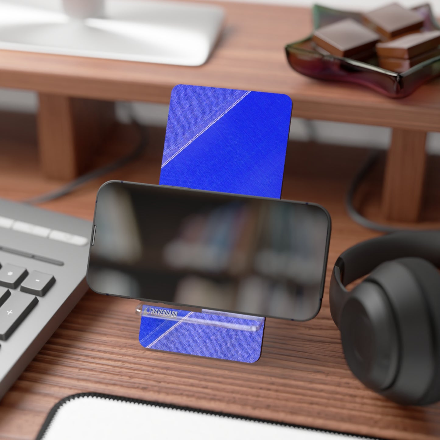 Mobile Display Stand for Smartphones_ Series N8+ MBDSTAND PT2WW005_ Limited Edition Satin Finish Display Stand for Home Office, Gifts, Desk Organization, Phone Holder_