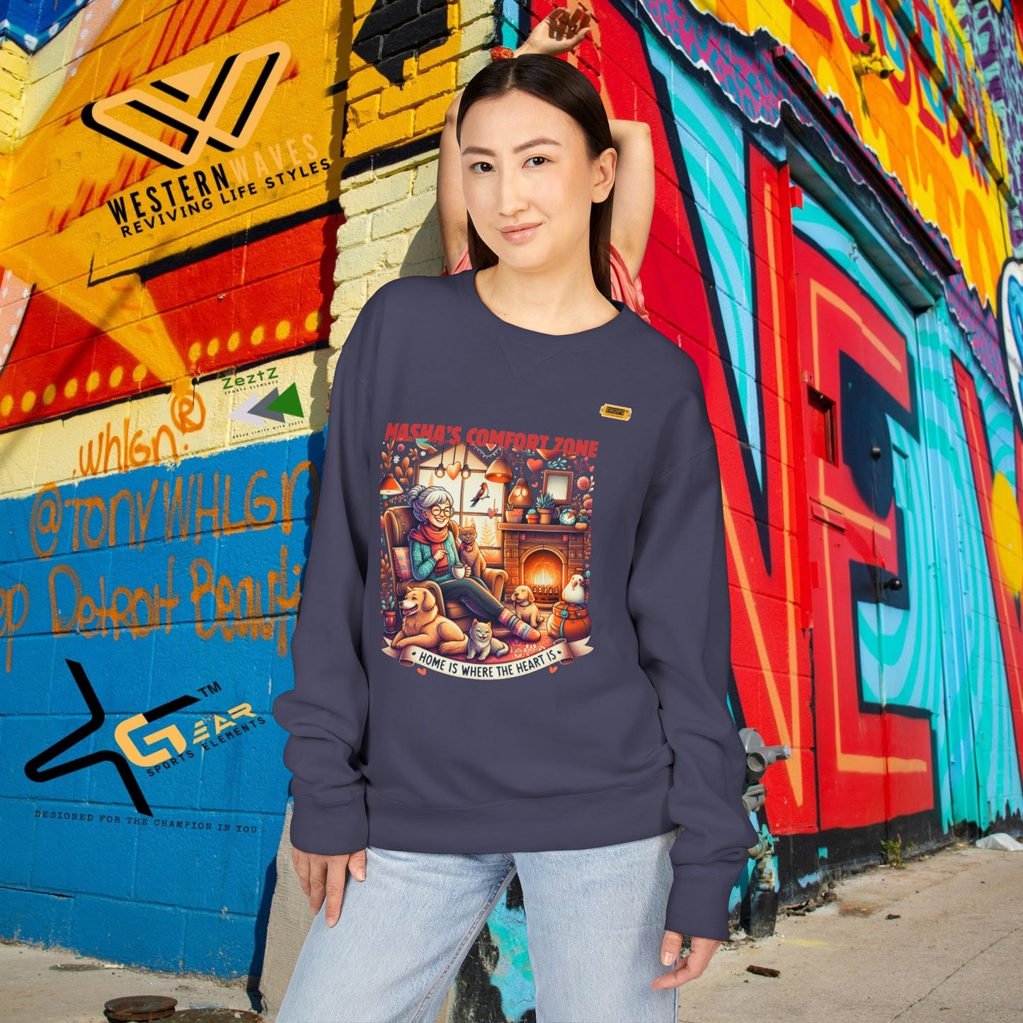 Crewneck Sweatshirt_ N7* Series CNSS PT2WW001_ Limited Edition Gift for Her, by WesternWaves: