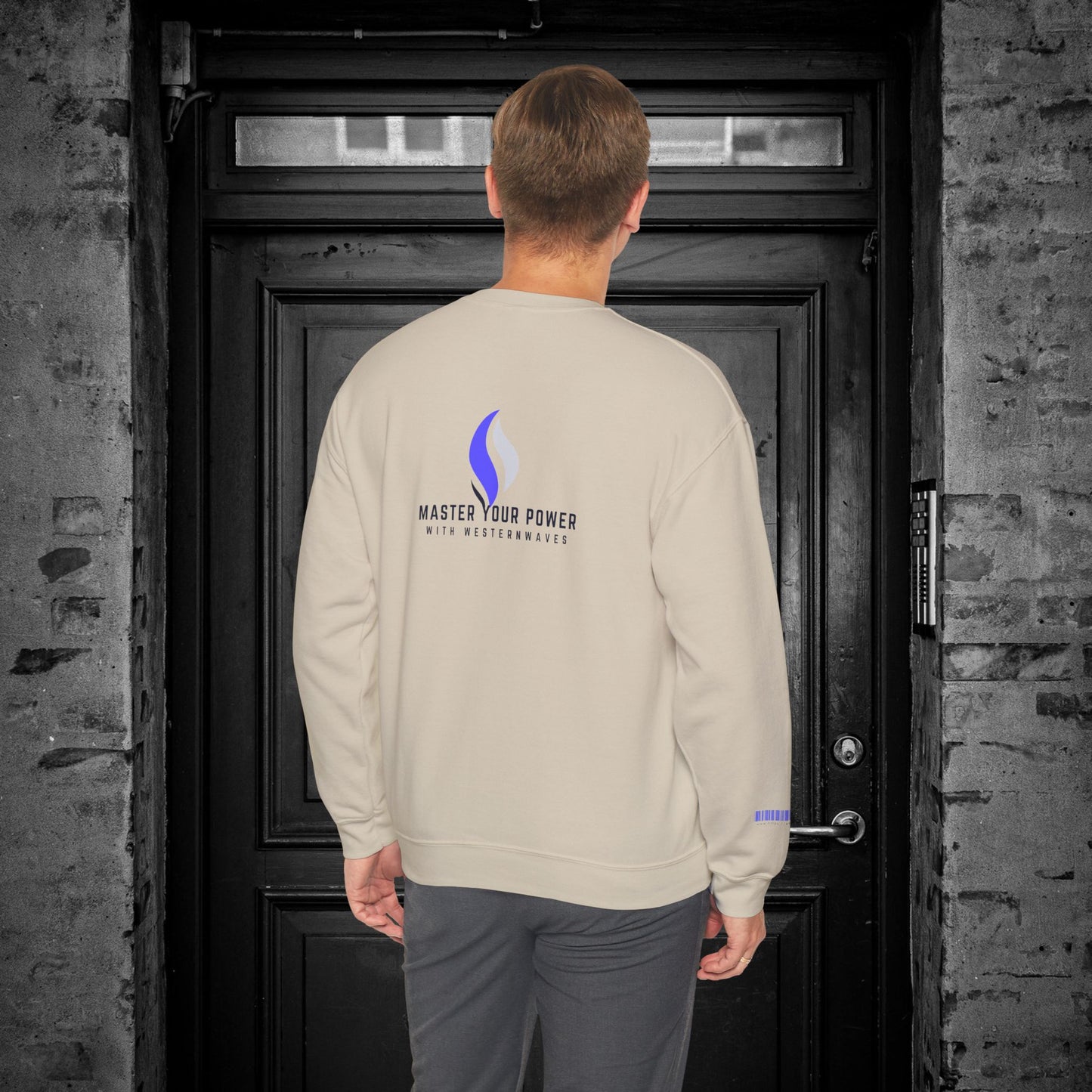 Unisex Heavy Blend™ Crewneck Sweatshirt_ N2+ Series UHBCSS PT2WW028_ Limited Edition Pure Luxury By WesternWaves: