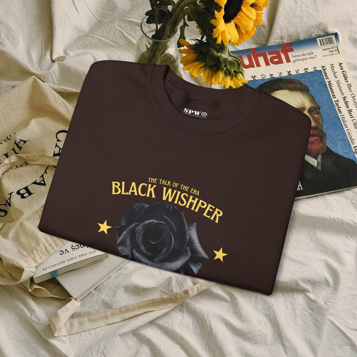 Unisex Heavy Blend™ Crewneck Sweatshirt_ N3+ Series UHBCSS PT2WV011_ Limited Edition Pure Luxury by WesternWaves: