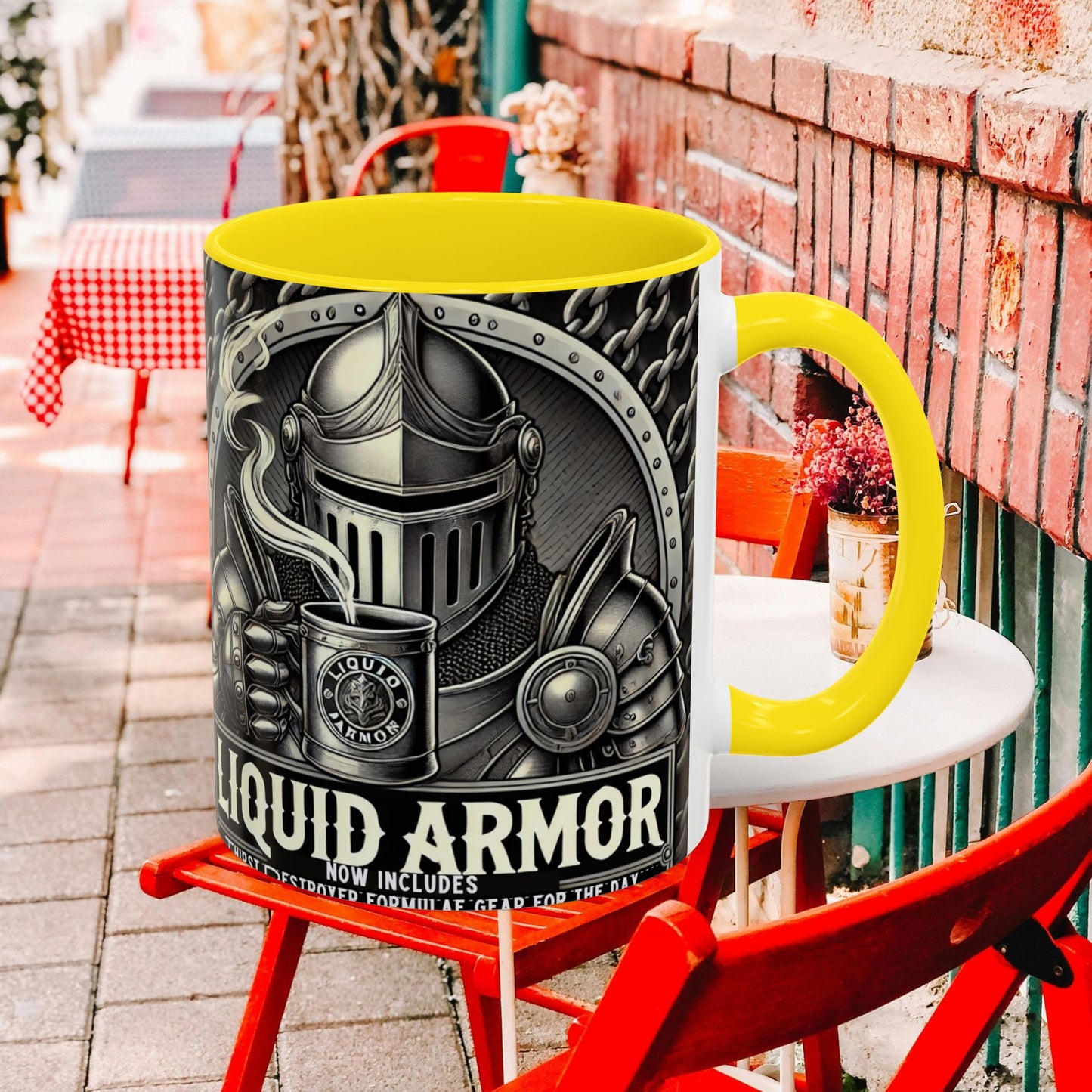 Accent Coffee Mug 11, 15oz_ N3+ Series ACM11OZ PT2WW0002_ Vibrant Limited Edition Design by WesternWaves: