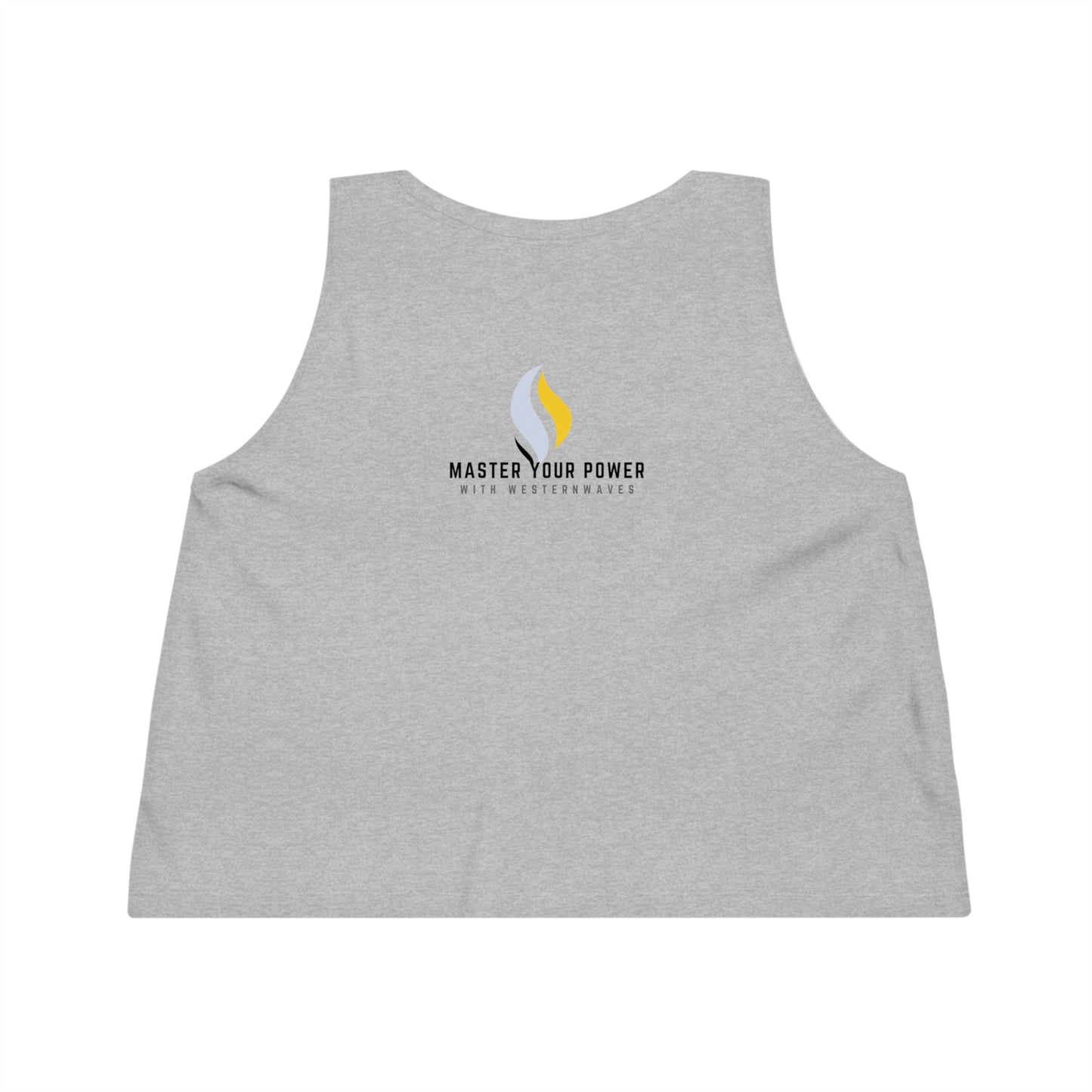 Women's Dancer Cropped Tank Tops_ N2+ Series WDCTT PT2WW009_ Ribbed Tank Top Stella Stanley 100% Organic Cotton_ Limited Edition Stella Stanley Tank Top by WesternWaves: