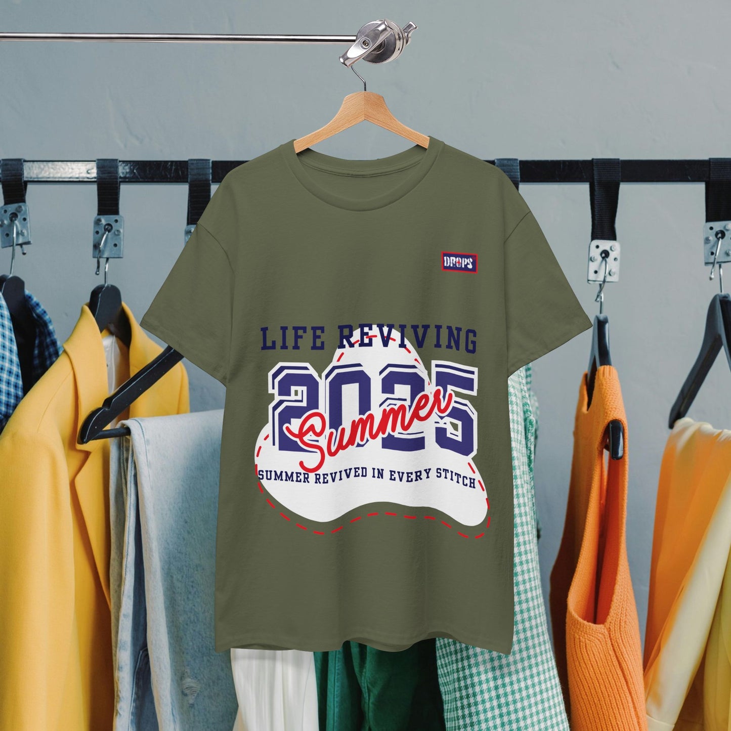 Unisex Heavy Cotton Tee_ Series N7* USHCTEE PT2WW001_ Limited Edition Heavy Cotton Tee by WesternWaves: