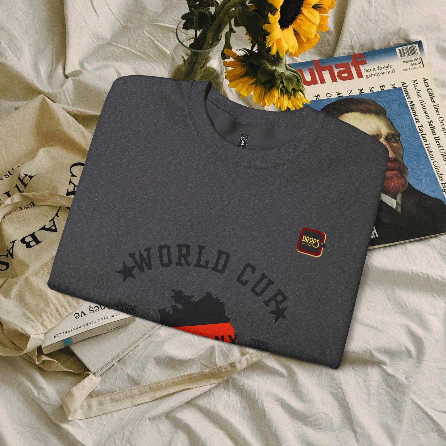 Unisex Sweatshirt_ N7+ Series USSS PT2WW001_ Germany The Winner by Default_ Limited Edition by WesternWaves: