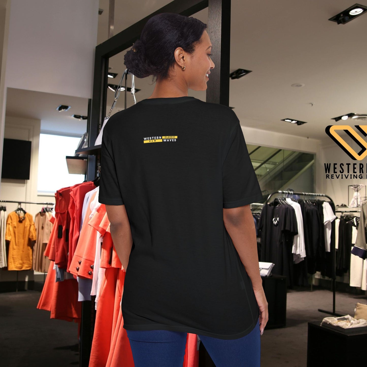 Unisex District® Re-Tee®_ N Series USDRR_ PT2WW002_ Sustainable Style by WesternWaves: