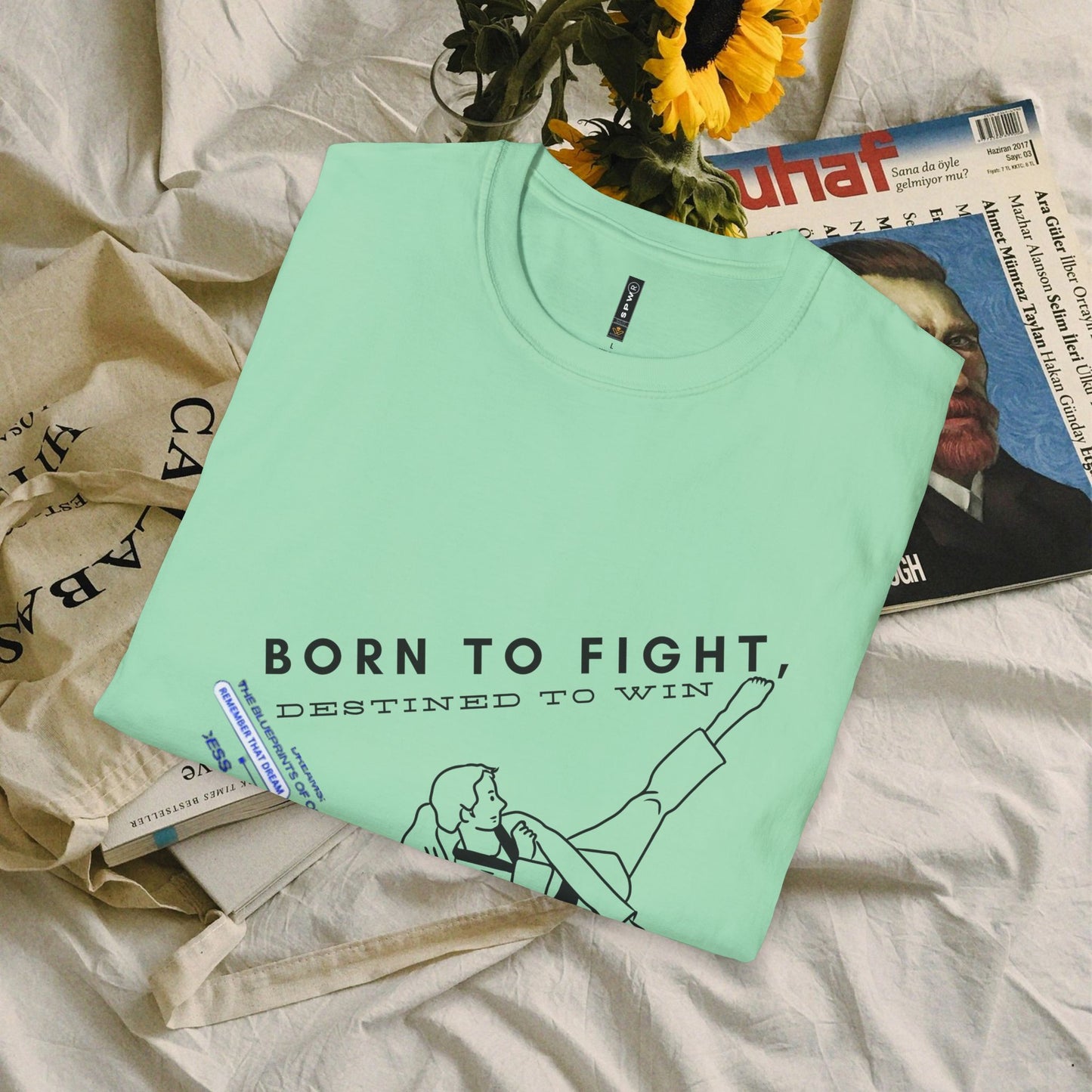 Unisex Softstyle T-Shirt_ N3+ Series USSTS FT2WW004_ Limited Edition by WesternWaves: