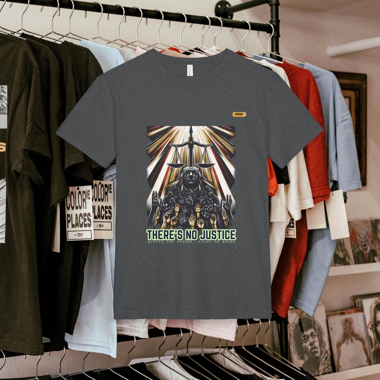 Unisex Sueded T-Shirt_ N8* Series USSTSHIRT_ Limited Edition Casual Elegance by WesternWaves: