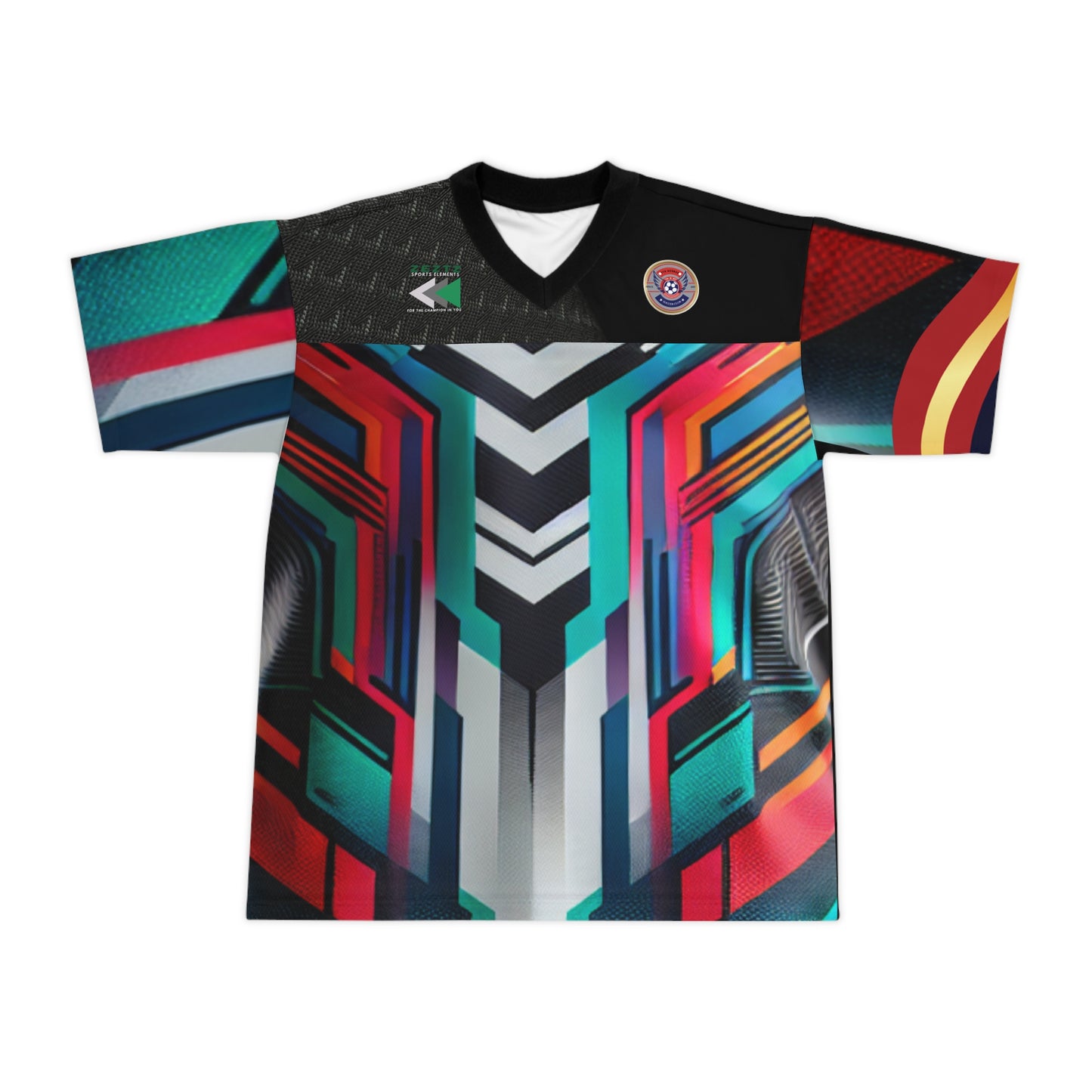 Unisex Football Jersey (AOP)_ Series UWD 060_ LImited Edition Soccer Jersey by WesternWaves: