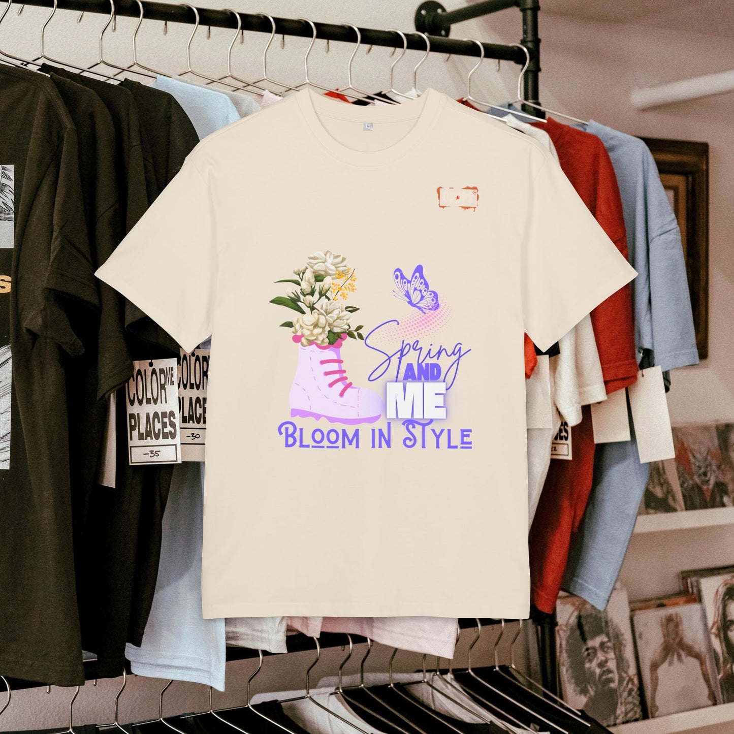 Unisex Oversized Tee_ N5+ Series USOSTEE PT2WW001_ Limited Edition by WesternWaves: