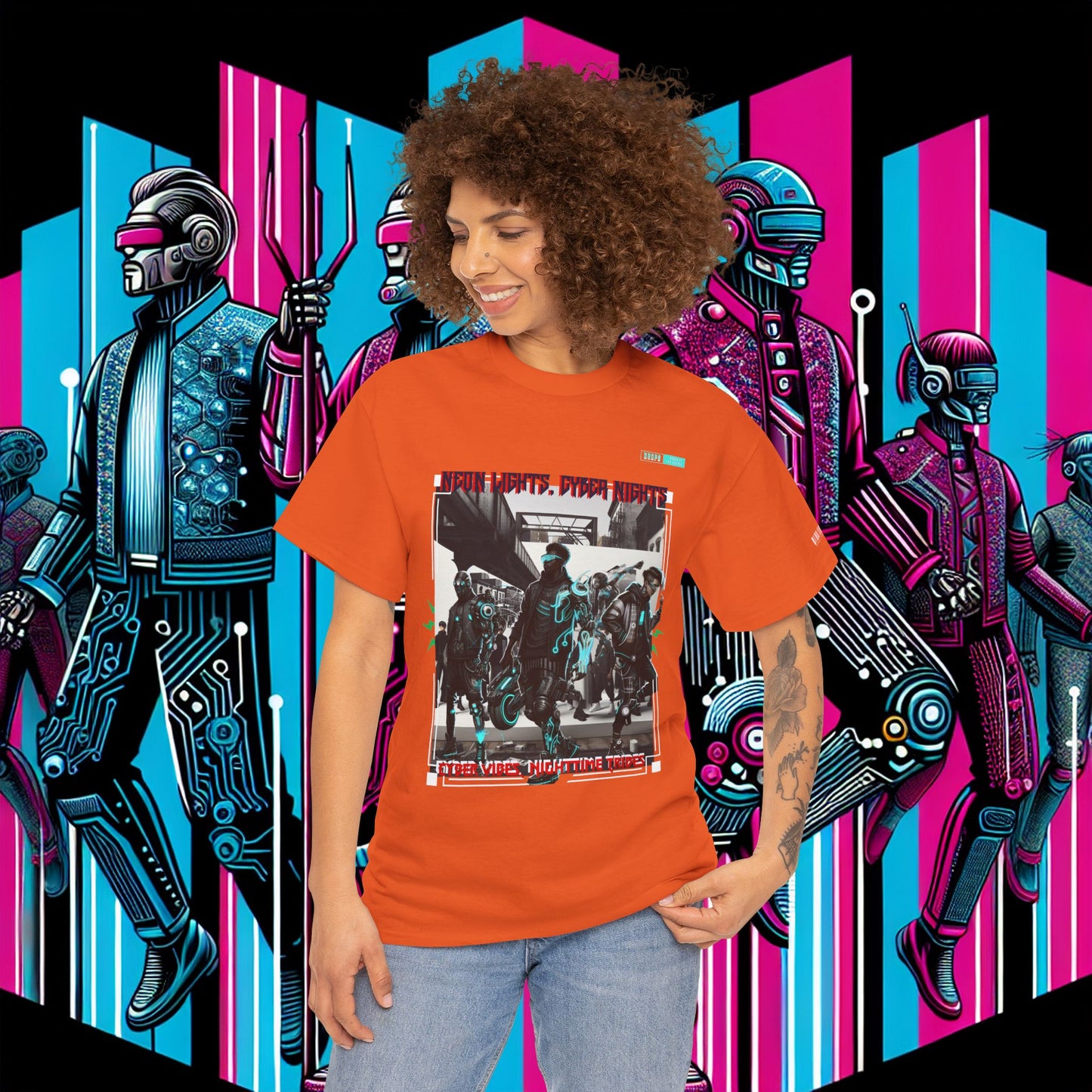 Unisex Heavy Cotton Tee_ N8+ Series USHOSTEE_ PT2WW003_ 01 Oct 2025_ Limited Edition Casual Wear by WesternWaves: