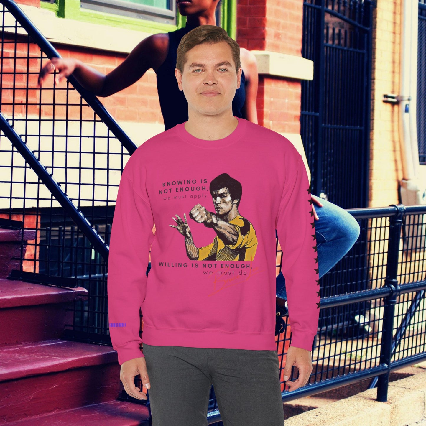 Unisex Heavy Blend™ Crewneck Sweatshirt_ N2+ Sports Series UHBCSS PT2WW008_ Limited Edition ‘Zeztz’ Brand Sports Elements by WesternWaves: