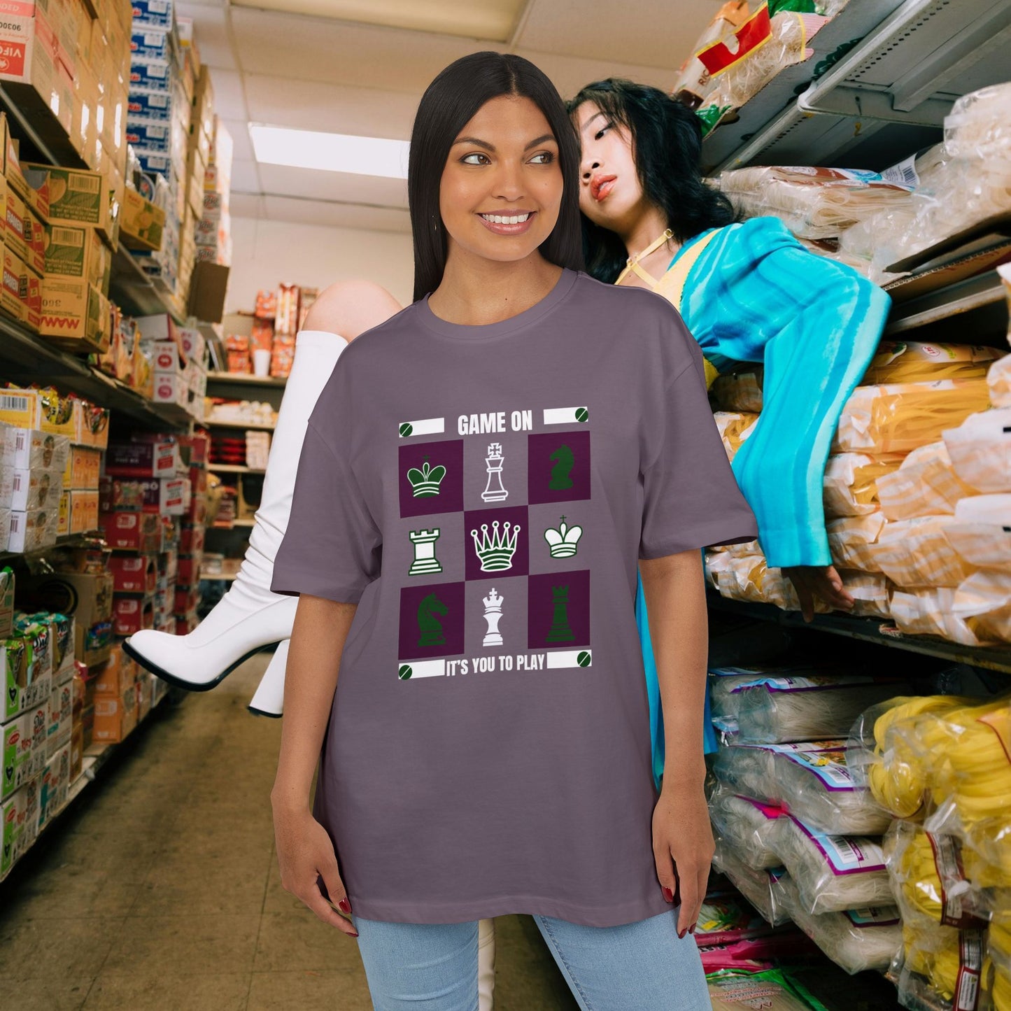 Unisex Heavy Oversize Tee_ N3+ Series USHBOZTEE Pt2WW001_ Limited Edition Oversized Tees by WesternWaves: