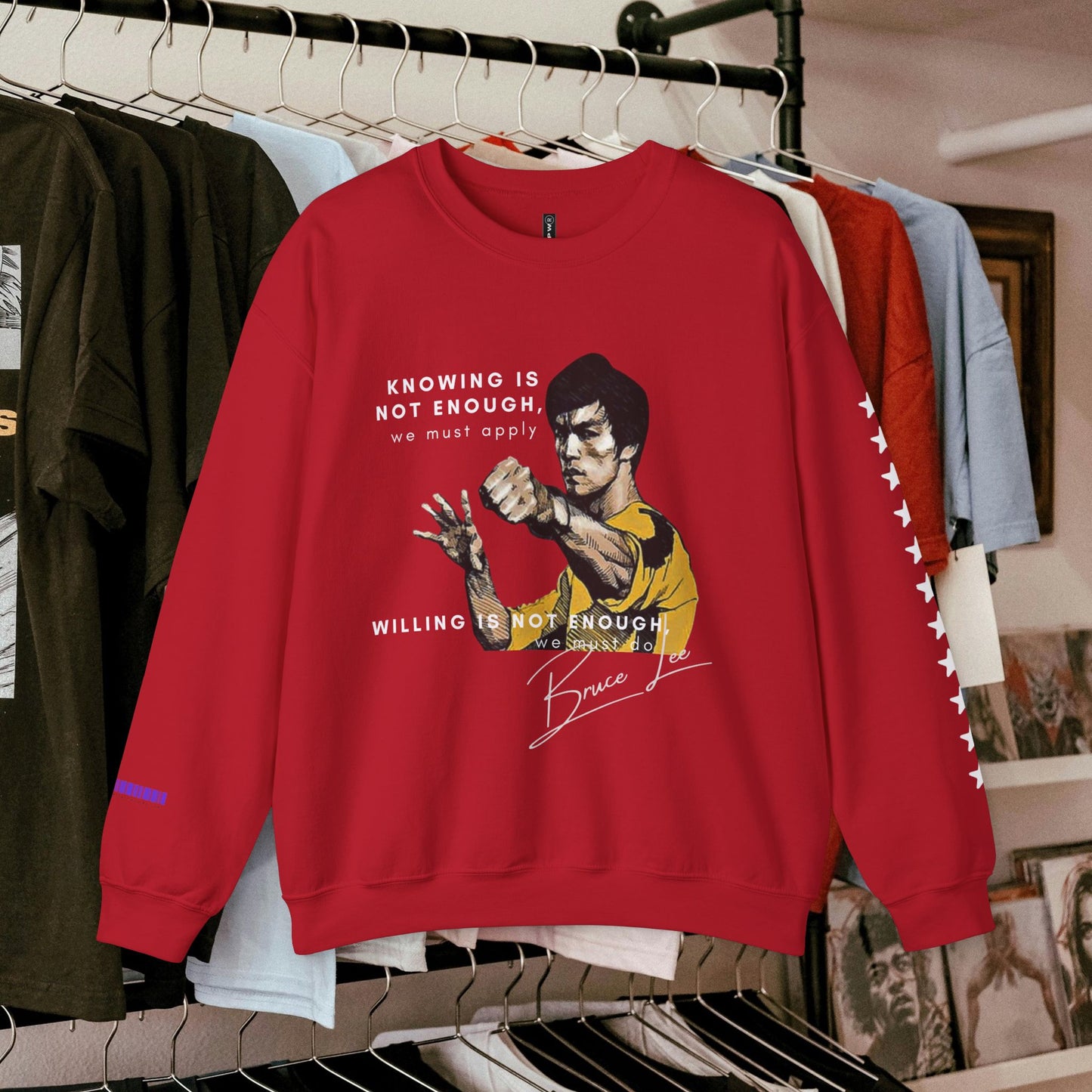 Unisex Heavy Blend™ Crewneck Sweatshirt_ N2+ Sports Series UHBCSS PT2WW008_ Limited Edition ‘Zeztz’ Brand Sports Elements by WesternWaves: