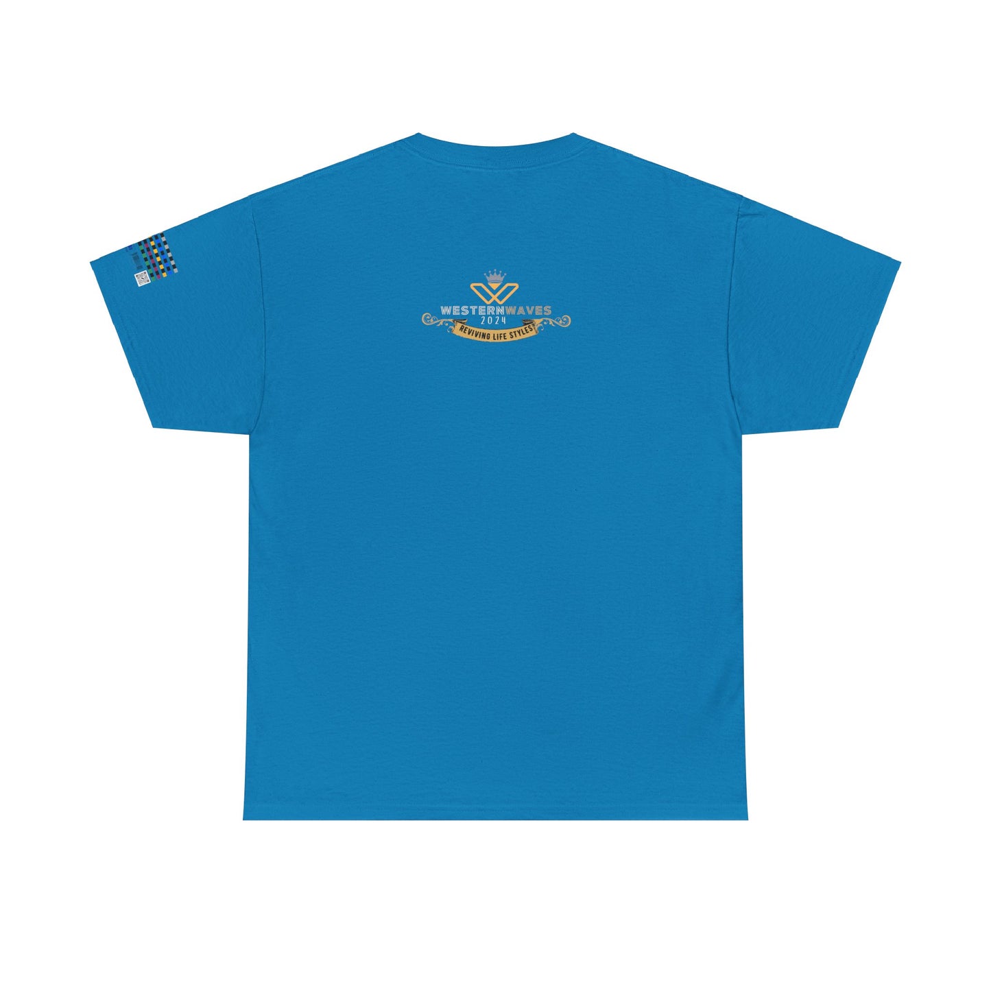 Unisex Heavy Cotton Tee_ Crafted from premium 100% cotton_ N+ Series UHCT PT2WV007_ Limited Edition by WesternWaves: