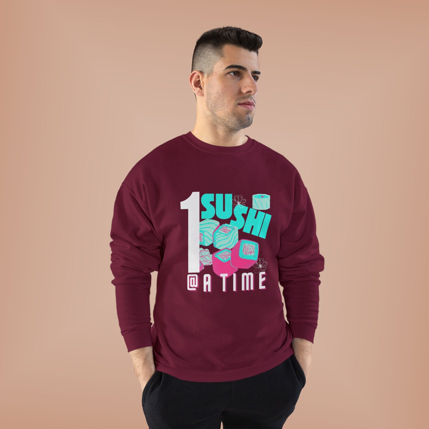 Unisex EcoSmart® Crewneck Sweatshirt_ N3+ Series USESCNSS PT2WW002_ Limited Edition Perfect Blend of Comfort, Style, & Sustainability by WesternWaves: