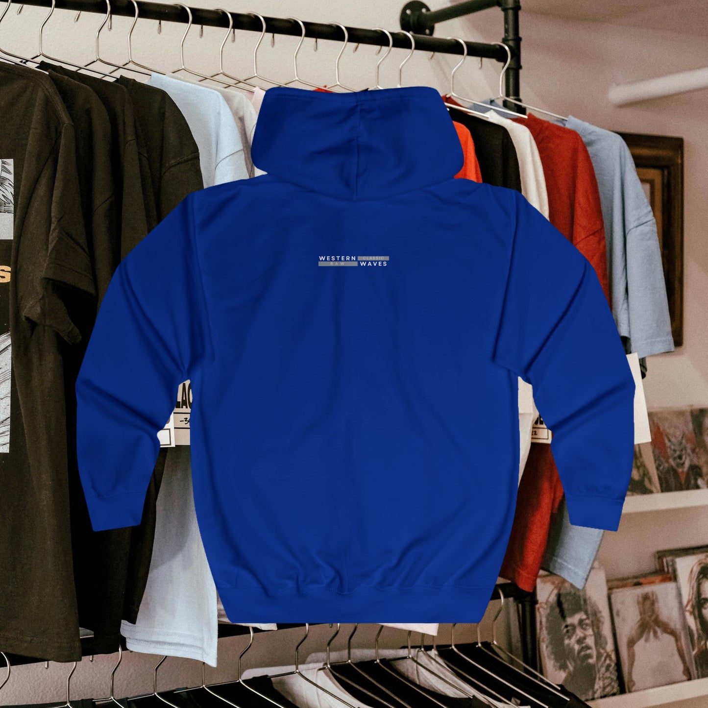 Unisex Full Zip Hoodie_ 22 June 2025_ Limited Edition, Casual Wear in Street Style by WesternWaves: