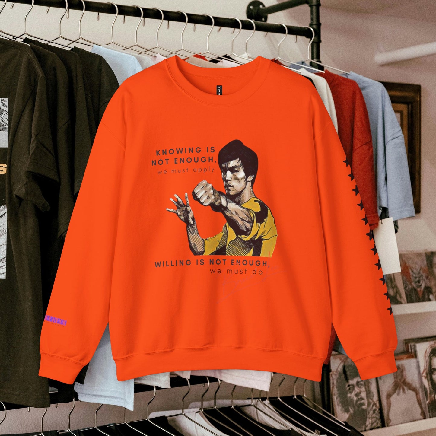 Unisex Heavy Blend™ Crewneck Sweatshirt_ N2+ Sports Series UHBCSS PT2WW008_ Limited Edition ‘Zeztz’ Brand Sports Elements by WesternWaves: