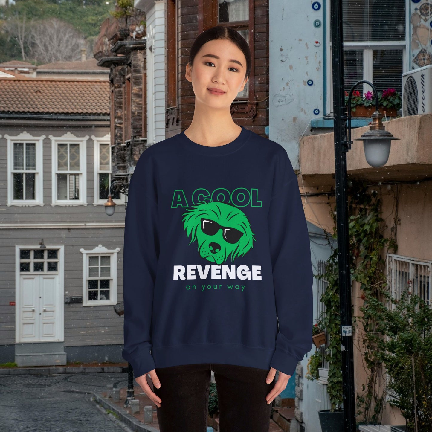 Unisex Heavy Blend™ Crewneck Sweatshirt_ N2+ Series UHBCSS PT2WW024_ Limited Edition Pure Luxury for Every Occasion by WesternWaves: