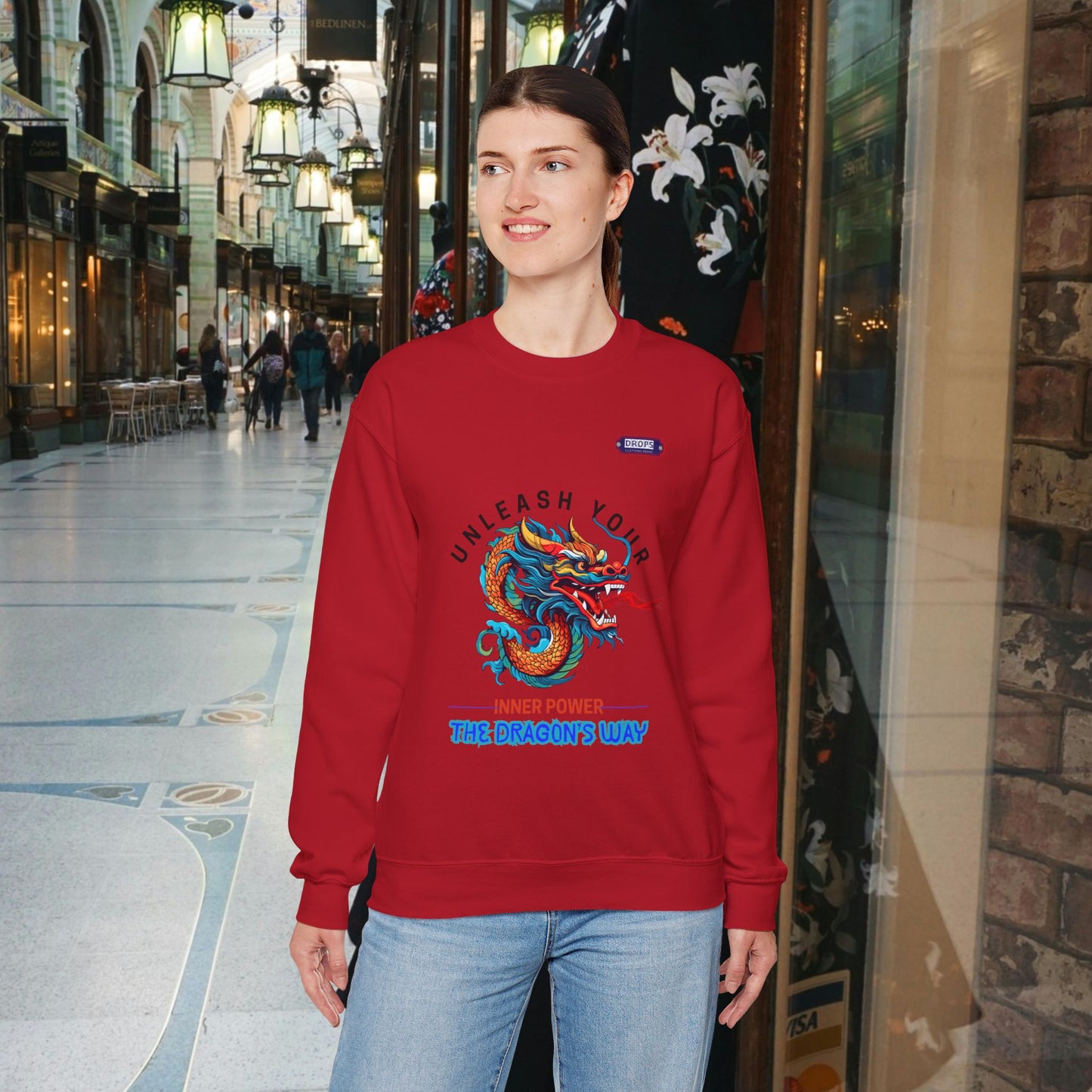 Unisex Heavy Blend™ Crewneck Sweatshirt_ N2 Series UHBCSS PT2WW007_ Limited Edition Pure Luxury for Every Occasion by WesternWaves:
