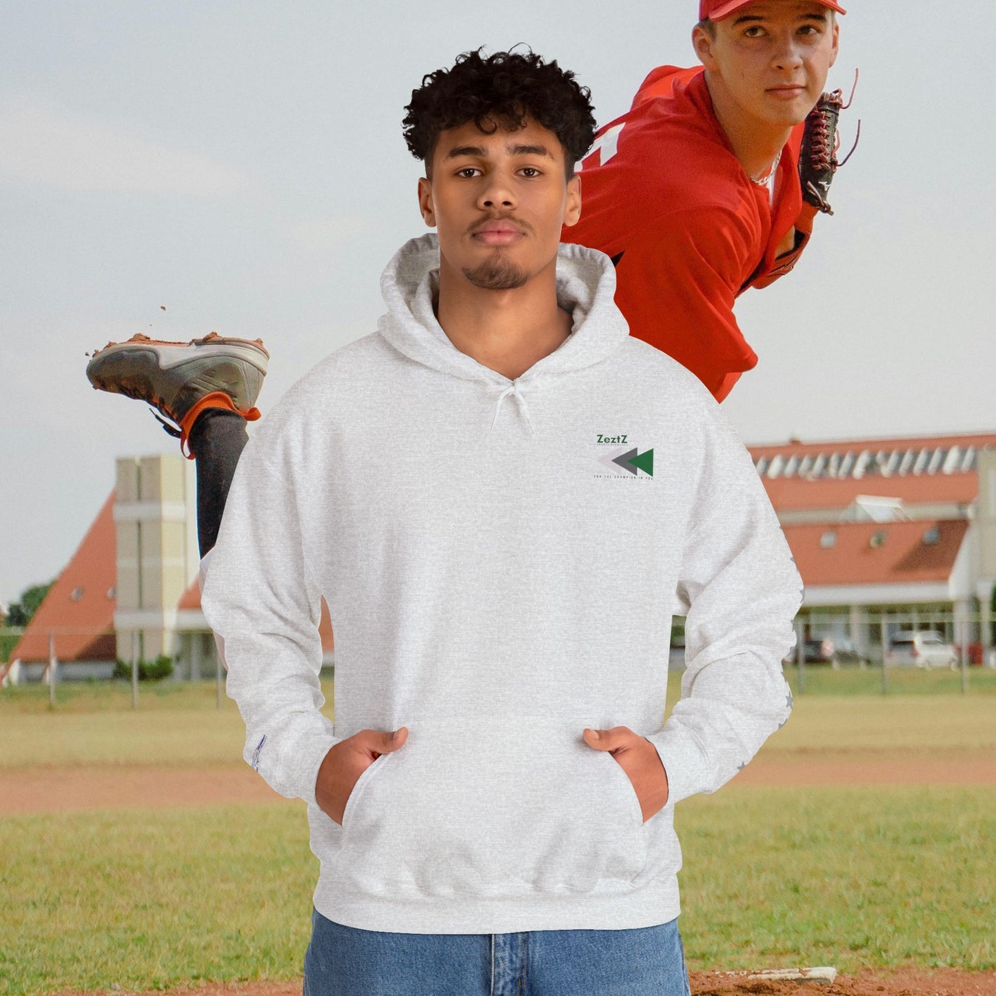 Unisex Heavy Blend™ Hooded Sweatshirt_ N+ Series USHBHSS PT2WW001_ Limited Edition by WesternWaves: