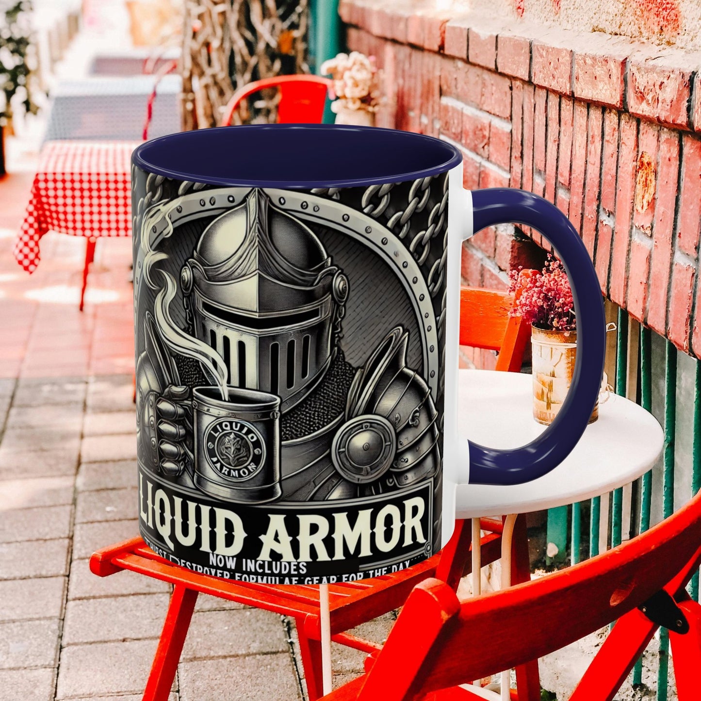 Accent Coffee Mug 11, 15oz_ N3+ Series ACM11OZ PT2WW0002_ Vibrant Limited Edition Design by WesternWaves:
