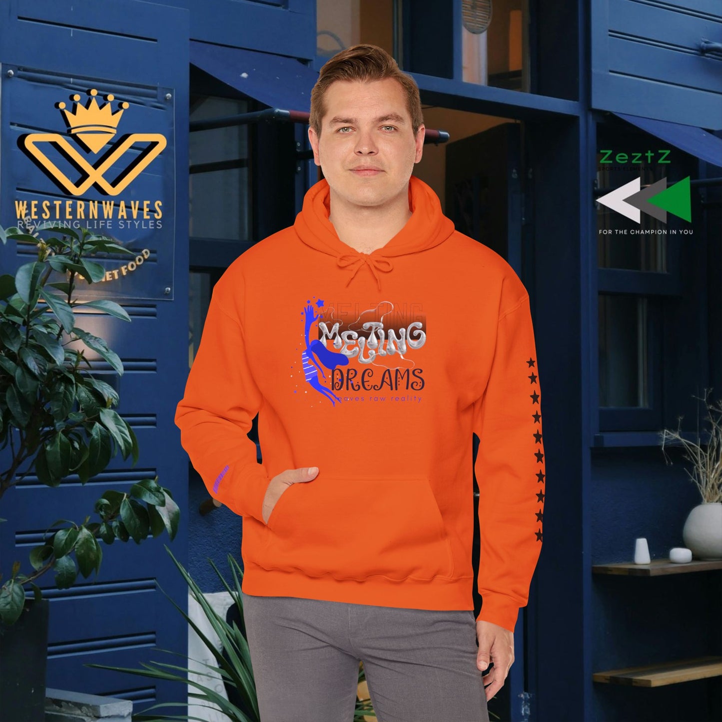 Unisex Heavy Blend™ Hooded Sweatshirt_ N3+ Series USHBHSS PT2WW006_ Limited Edition Pinnacle of Comfort & Style by WesternWaves: