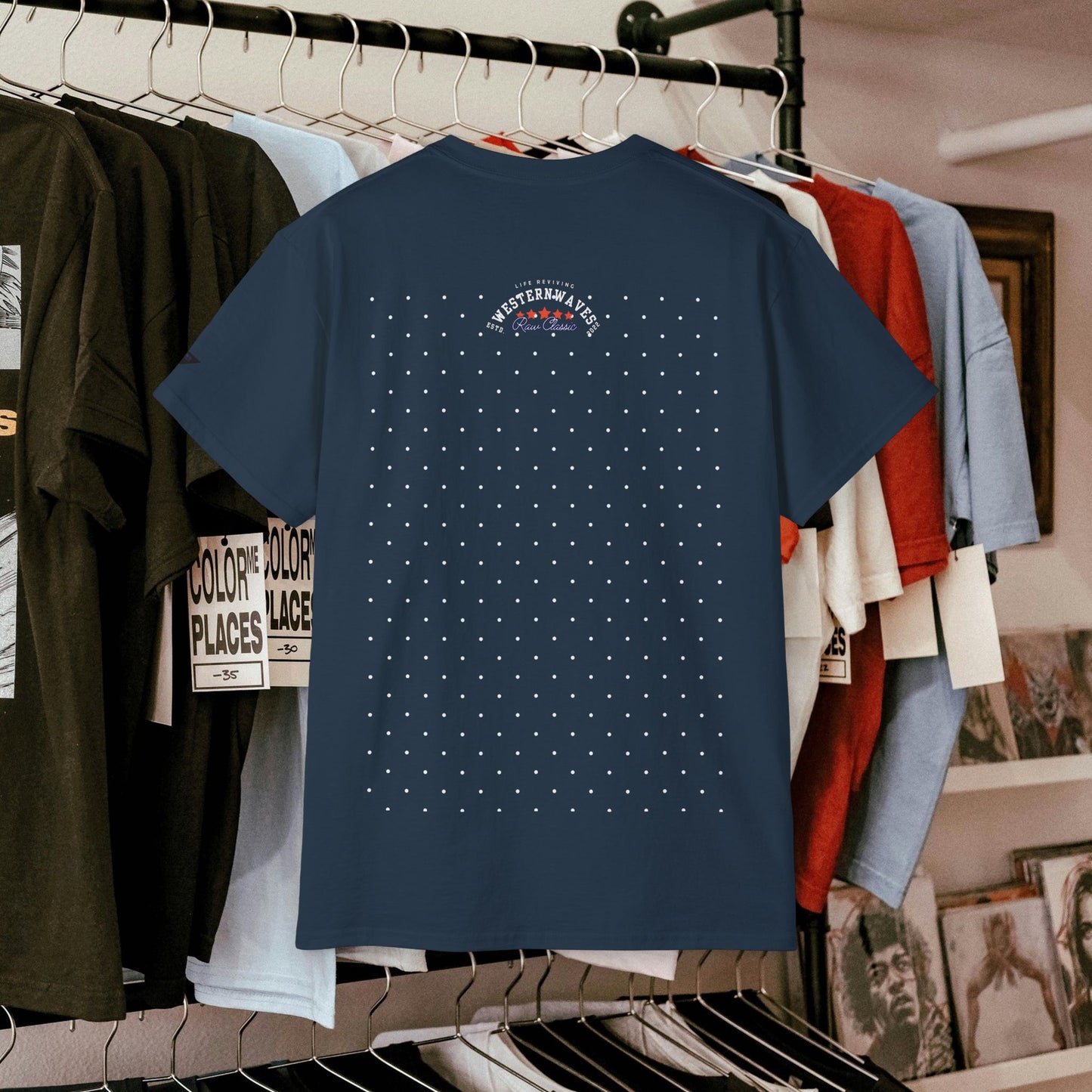 Unisex Ultra Cotton Tee_ Classic Comfort Unleashed_ N2* Series USUCTEE PT2WW011_ Limited Edition Maximum Comfort & Style by WesternWaves: