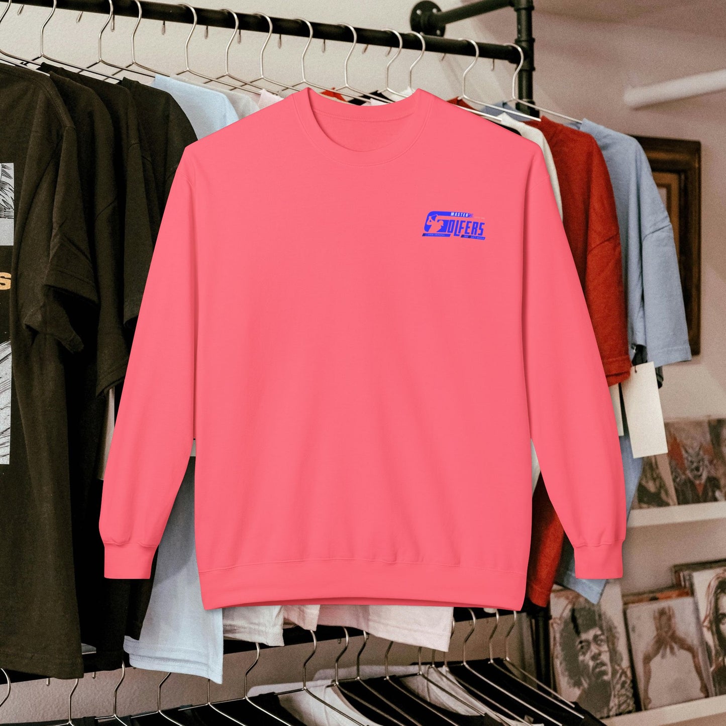 Cozy Unisex Fleece Crewneck Sweatshirt_ 06 Sep 2025_ Ideal for Casual Wear, Gift for Friends, Year-Round Comfort, Perfect for Holidays and Celebrations