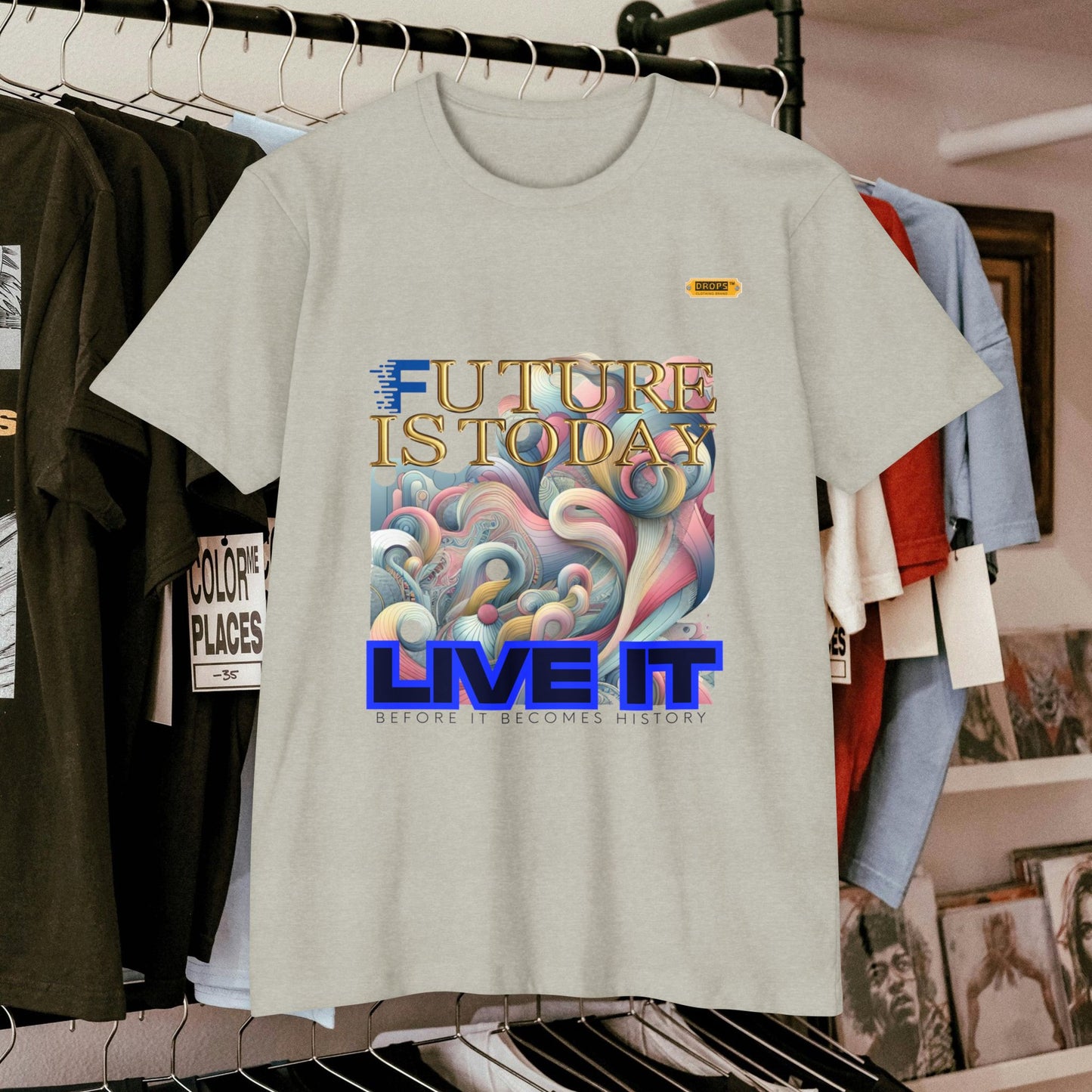 Unisex CVC Jersey T-shirt_ 16 June 2025_ Limited Edition Casual Fashion by WesternWaves: