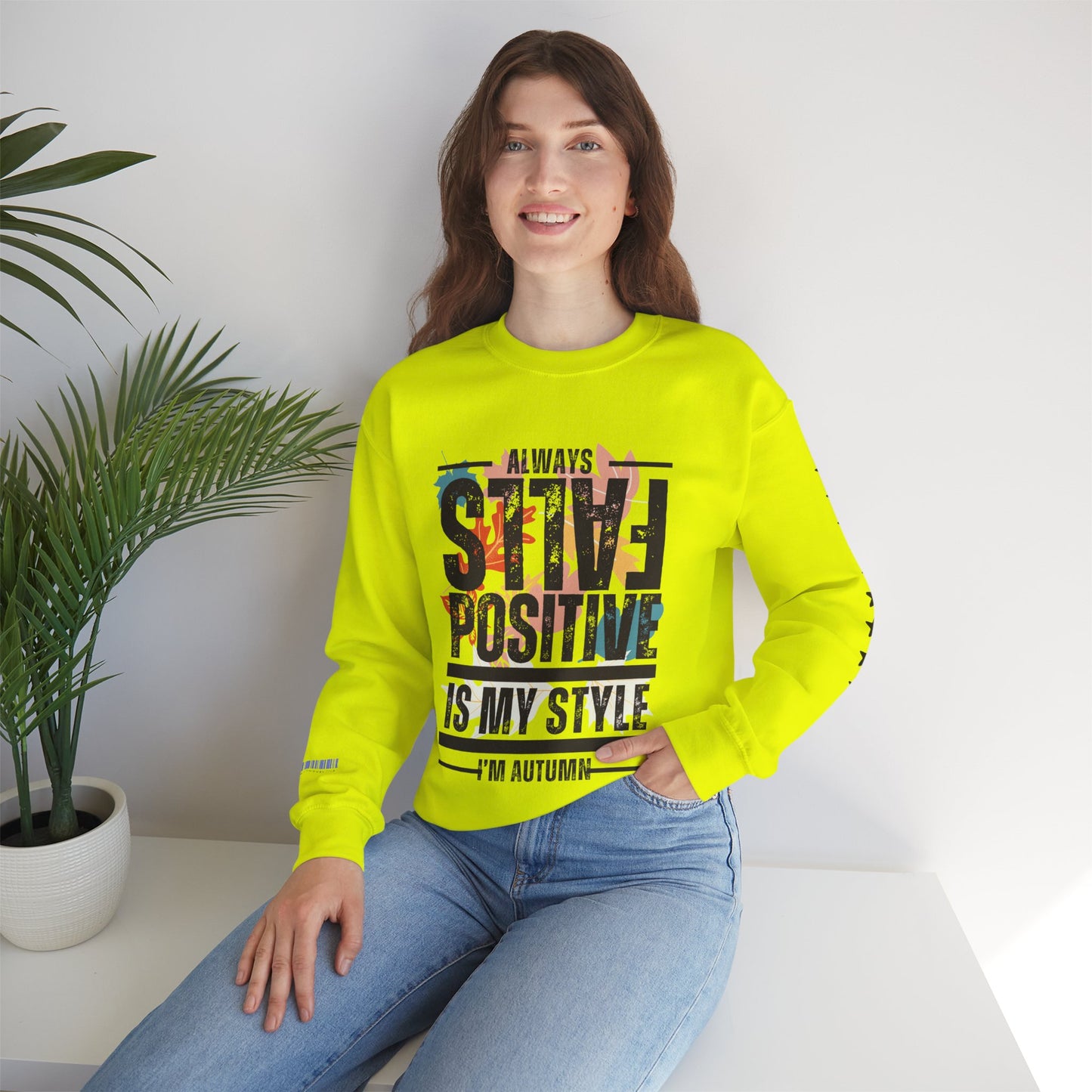 Unisex Heavy Blend™ Crewneck Sweatshirt_ N2+ Series UHBCSS PT2WW027_ Limited Edition Pure Luxury By WesternWaves: