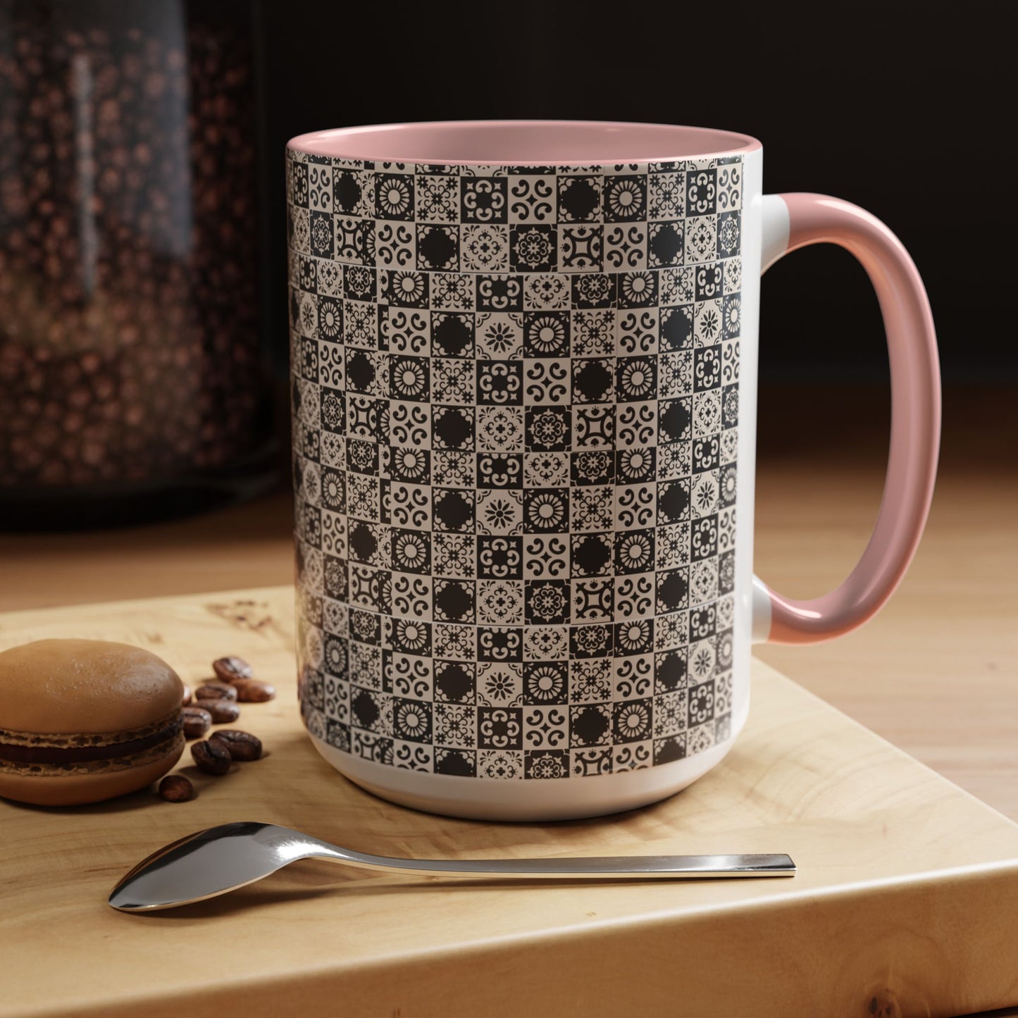 11oz Accent Mug_ N2 Series 11OZACM PT2WW001_ Limited Edition Perfect Blend of Style by WesternWaves: