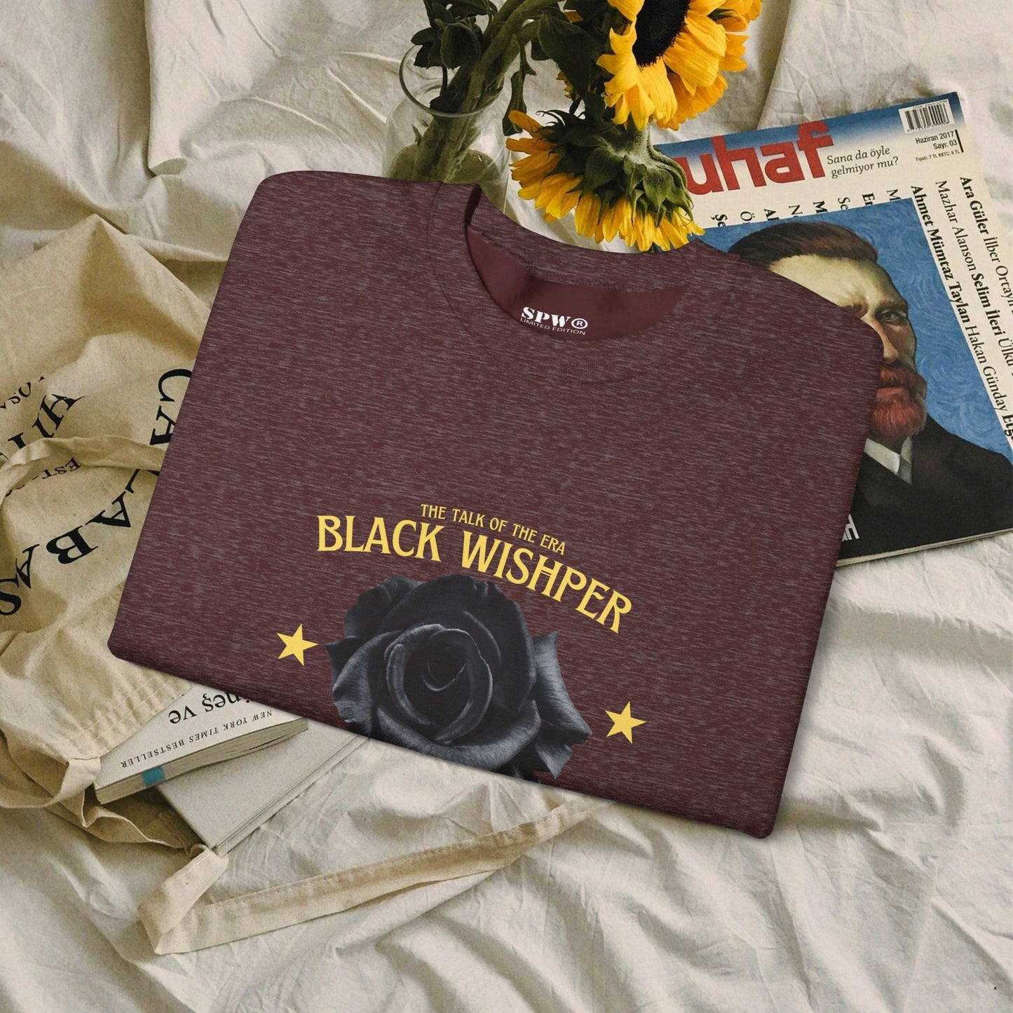 Unisex Heavy Blend™ Crewneck Sweatshirt_ N3+ Series UHBCSS PT2WV011_ Limited Edition Pure Luxury by WesternWaves: