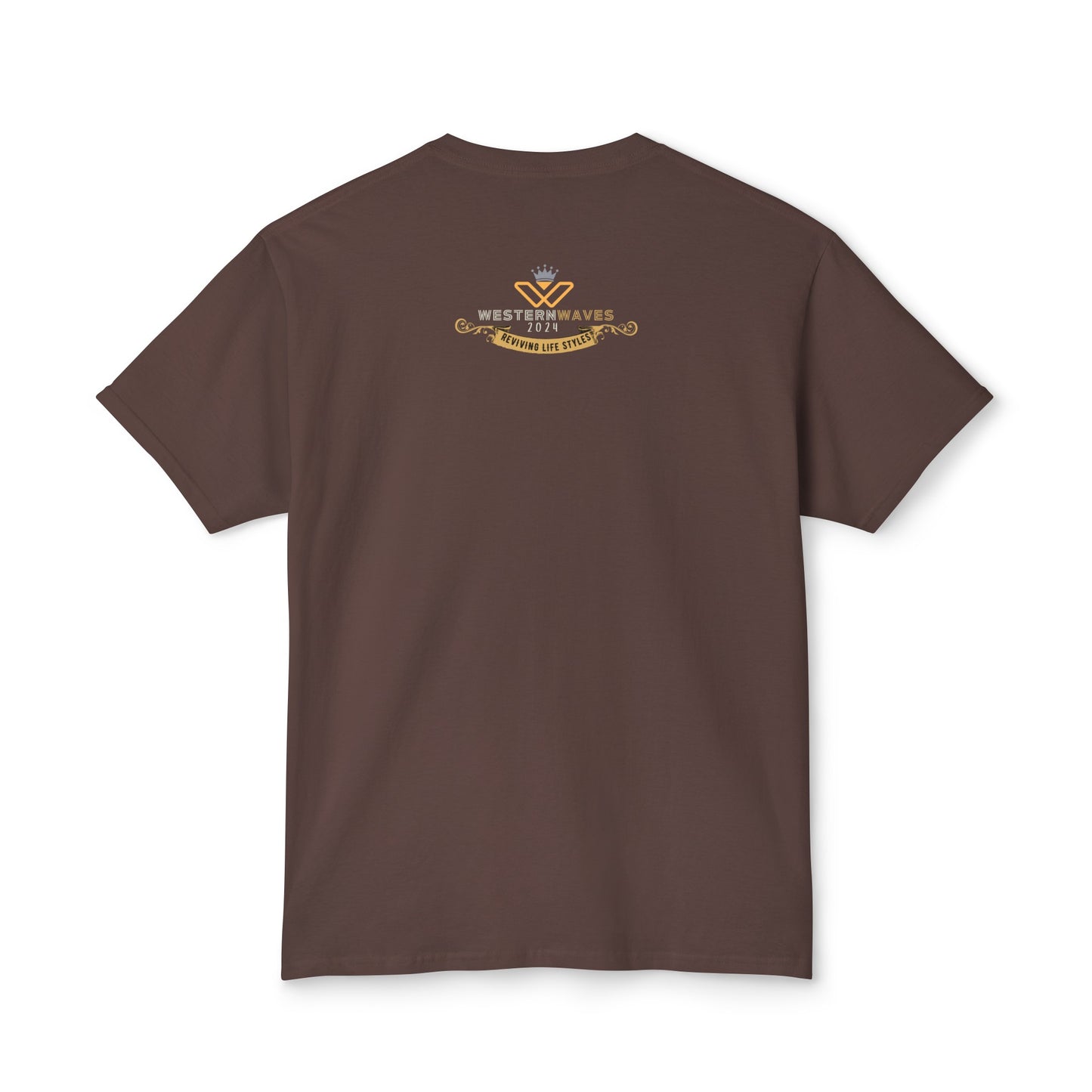 Unisex HD Cotton™ T-shirt_ N+ Series USHDCTS PT2WW002_ Limited Edition Unisex HD Cotton™ T-shirt by WesternWaves