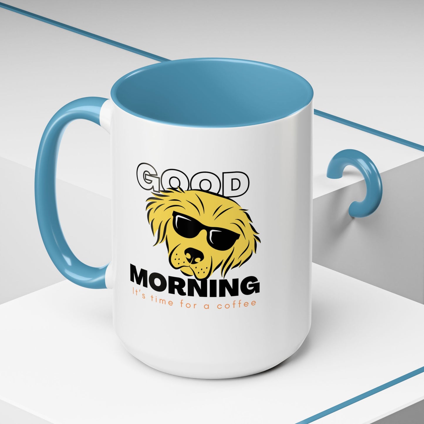 Accent Coffee Mug (11, 15oz)_ N+ Series ACMUG PT2WW012_ Limited Edition Mug by WesternWaves