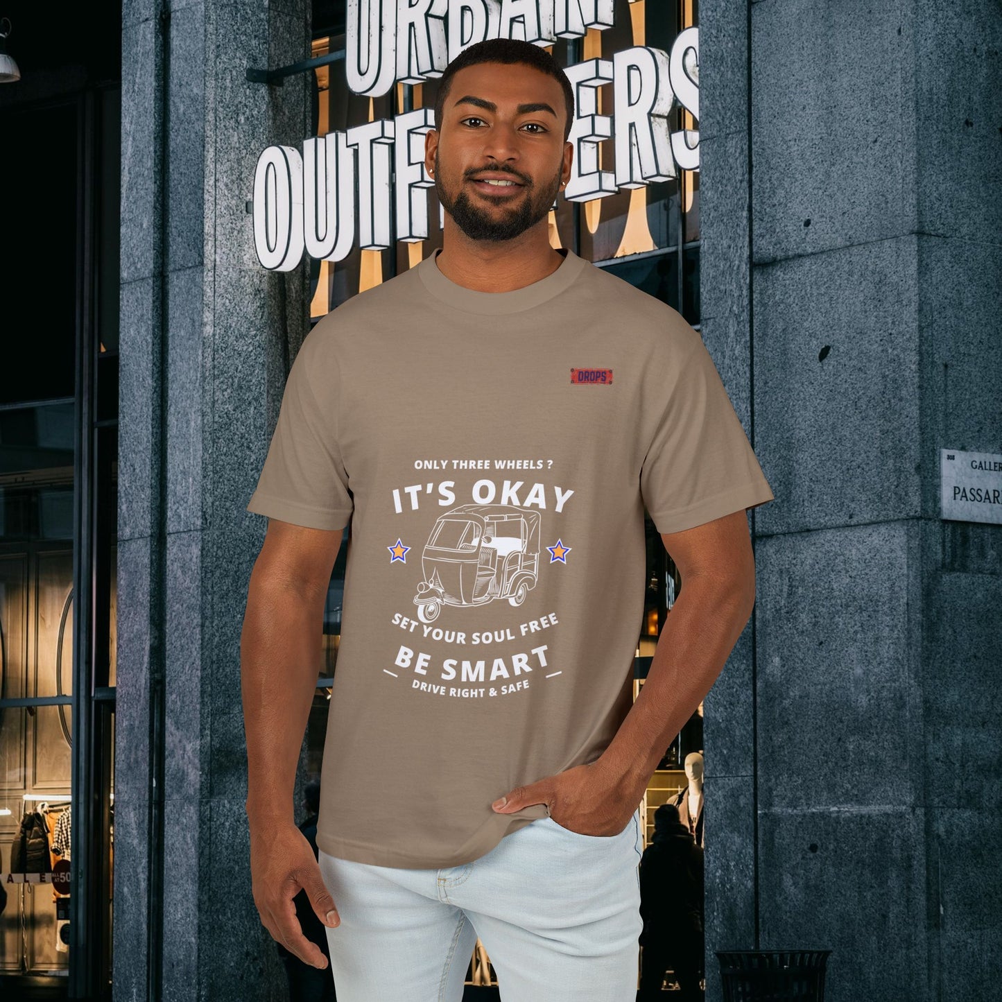 Unisex Garment-Dyed Heavyweight Cotton Tee_ N2 Series USGDHWCTEE PT2WW002_ Limited Edition Statement of Style by WesternWaves: