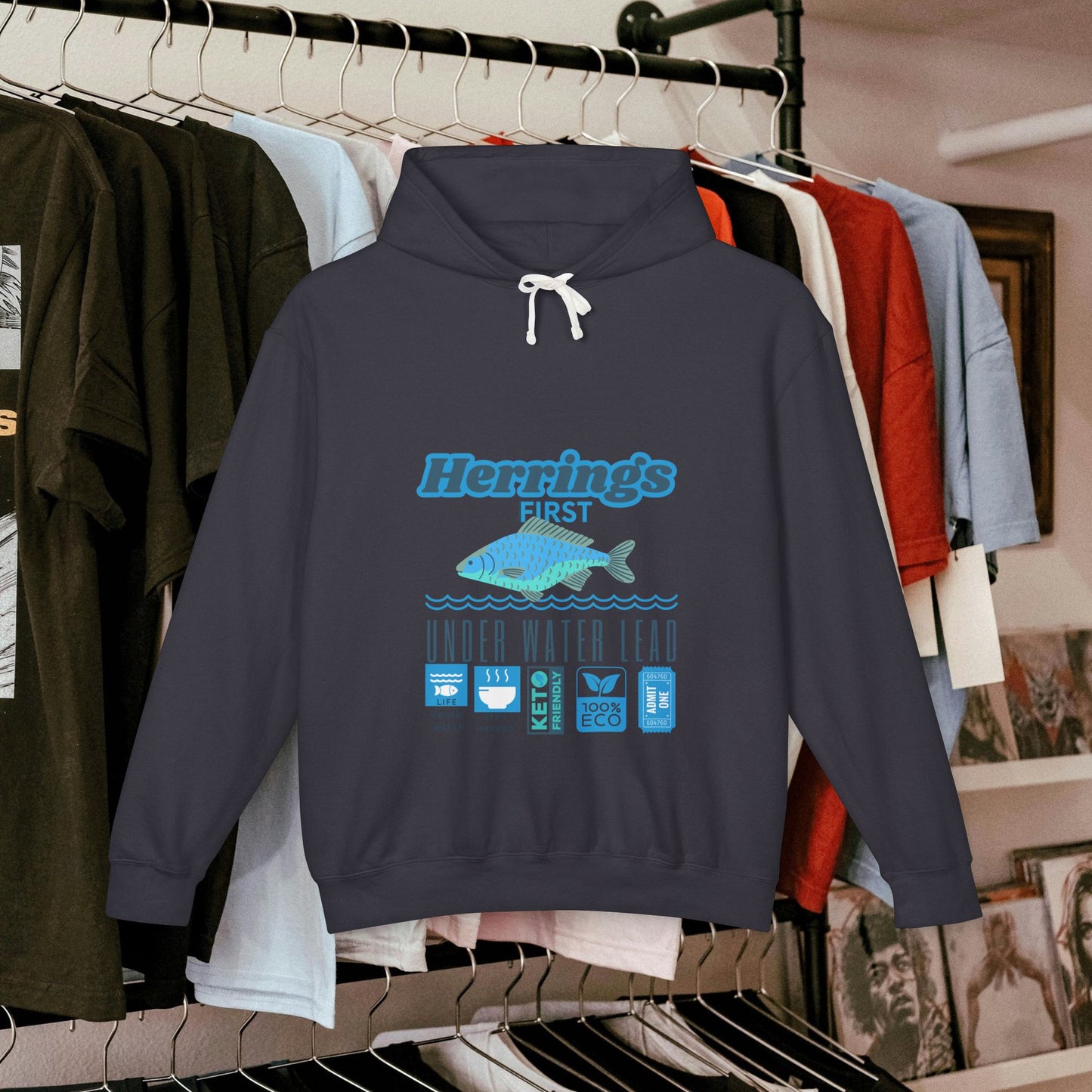 Unisex Lightweight Hooded Sweatshirt – N2+ Series USLWHSS PT2WW026_ Limited Edition Crafted Comfort by WesternWaves: