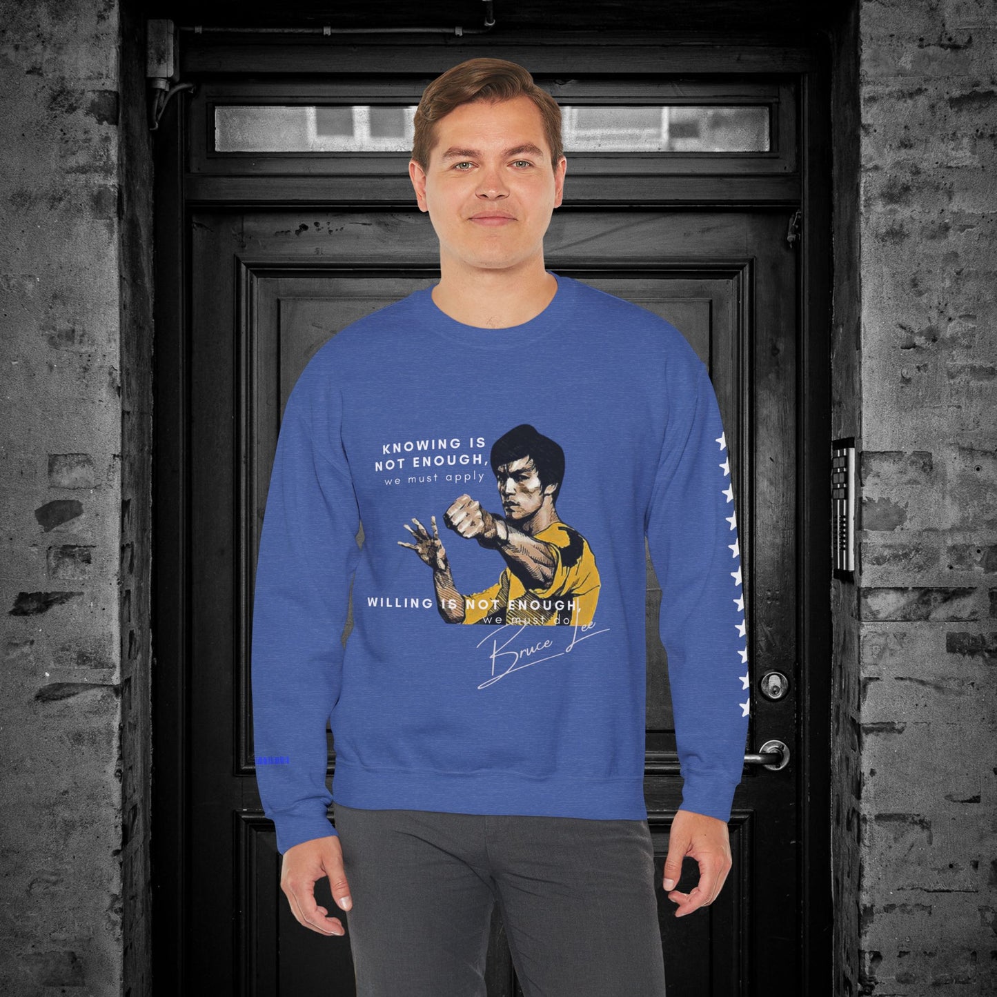 Unisex Heavy Blend™ Crewneck Sweatshirt_ N2+ Sports Series UHBCSS PT2WW009_ Limited Edition ‘Zeztz’ Brand Sports Elements by WesternWaves: