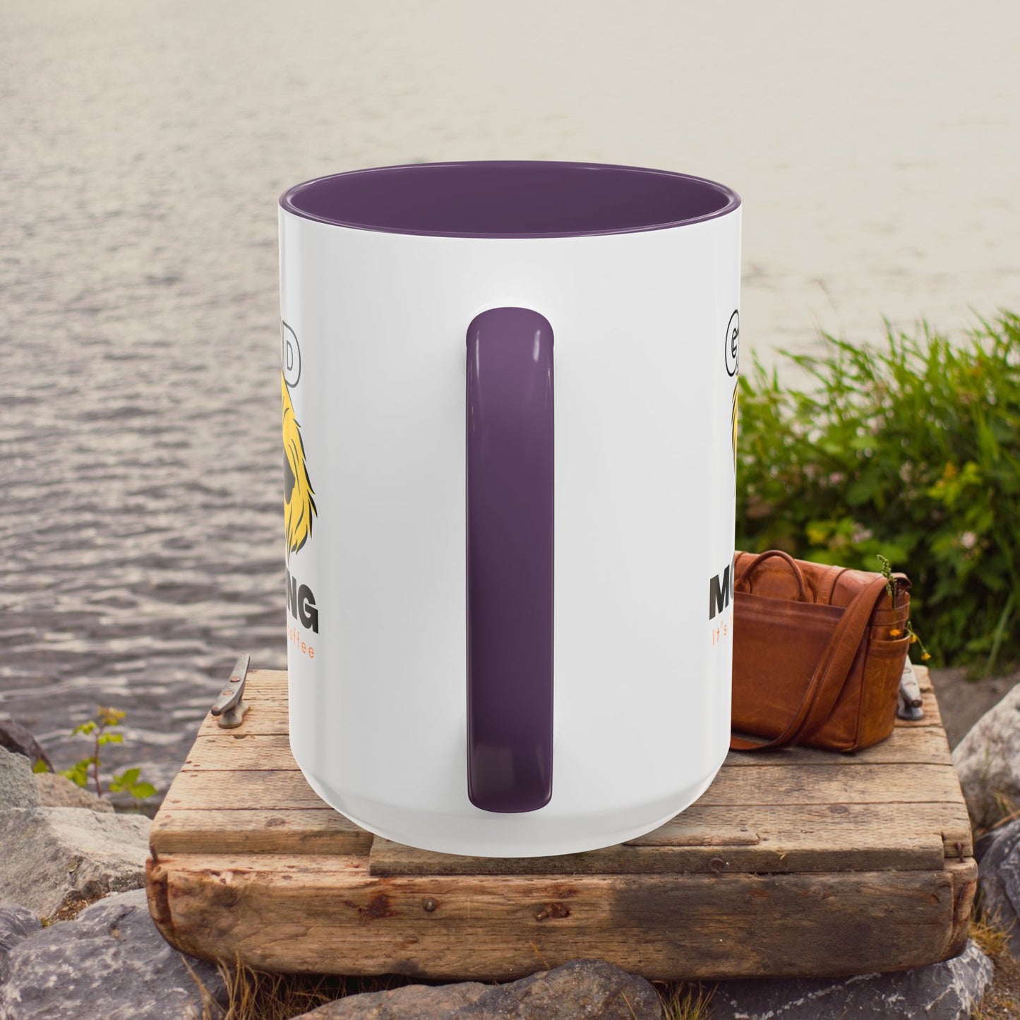 Accent Coffee Mug (11, 15oz)_ N+ Series ACMUG PT2WW012_ Limited Edition Mug by WesternWaves
