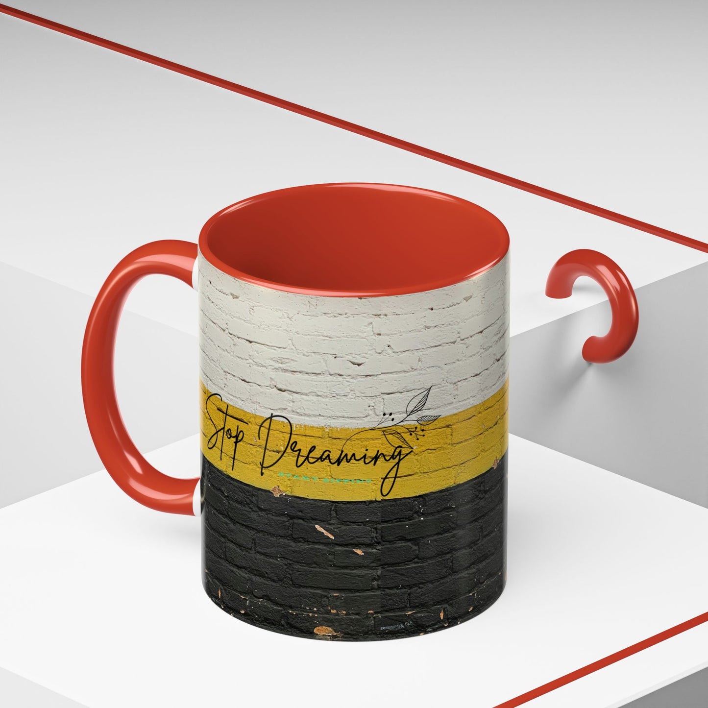 Accent Coffee Mug 11, 15oz_ N3+ Series ACM11OZ PT2WW012_ Limited Edition Perfect Blend of Style by WesternWaves: