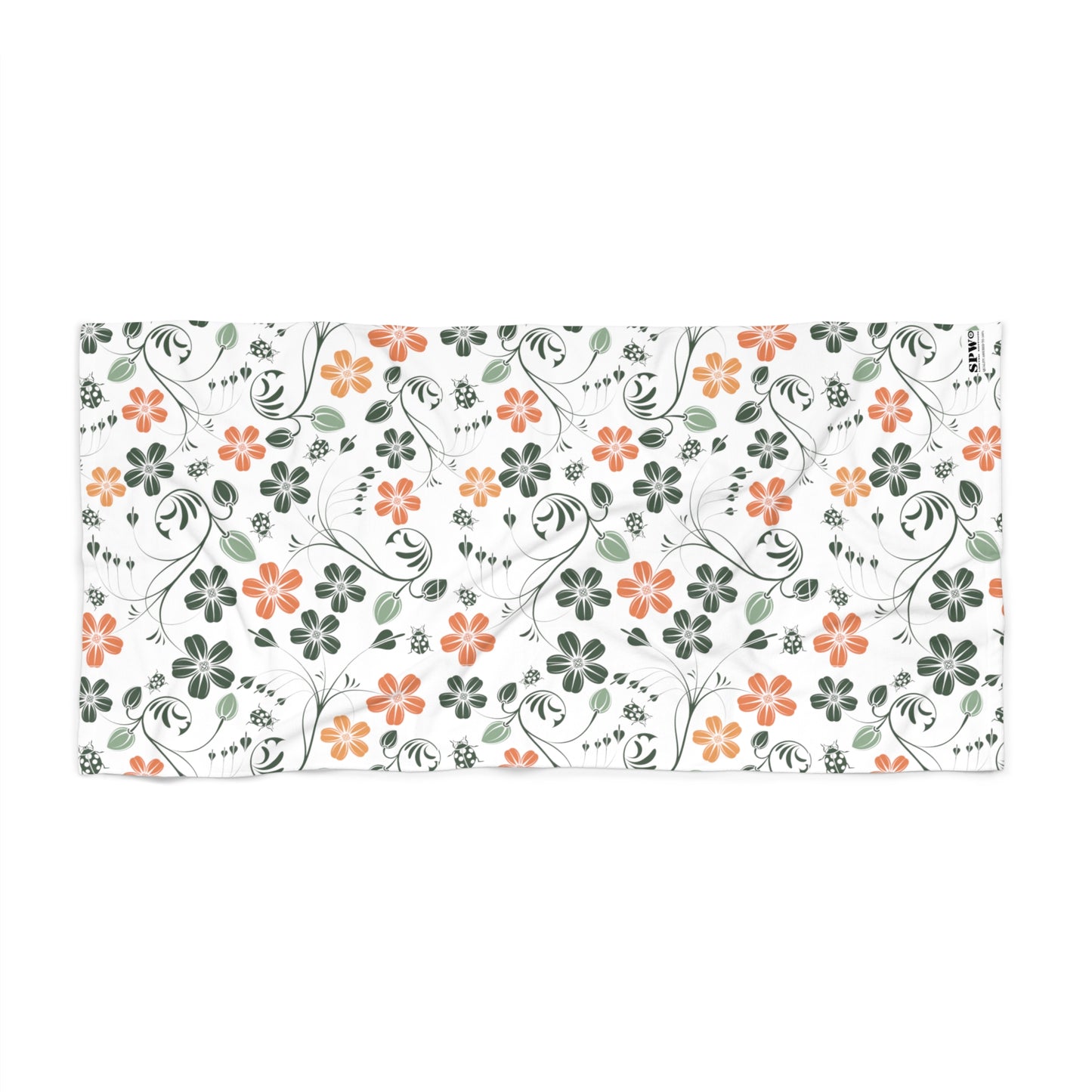 Beach Towel_ Luxurious Bliss by SPW_ N+ Series BTWL PT2WW 002_ Limited Edition by WesternWaves: