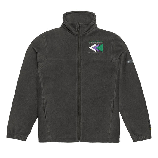 Unisex Columbia Fleece Jacket with Colorful Embroidery_Cozy Outdoor Layer_ N5+ Series USCFJACKET PT2WW001_ Limited Edition by WesternWaves_
