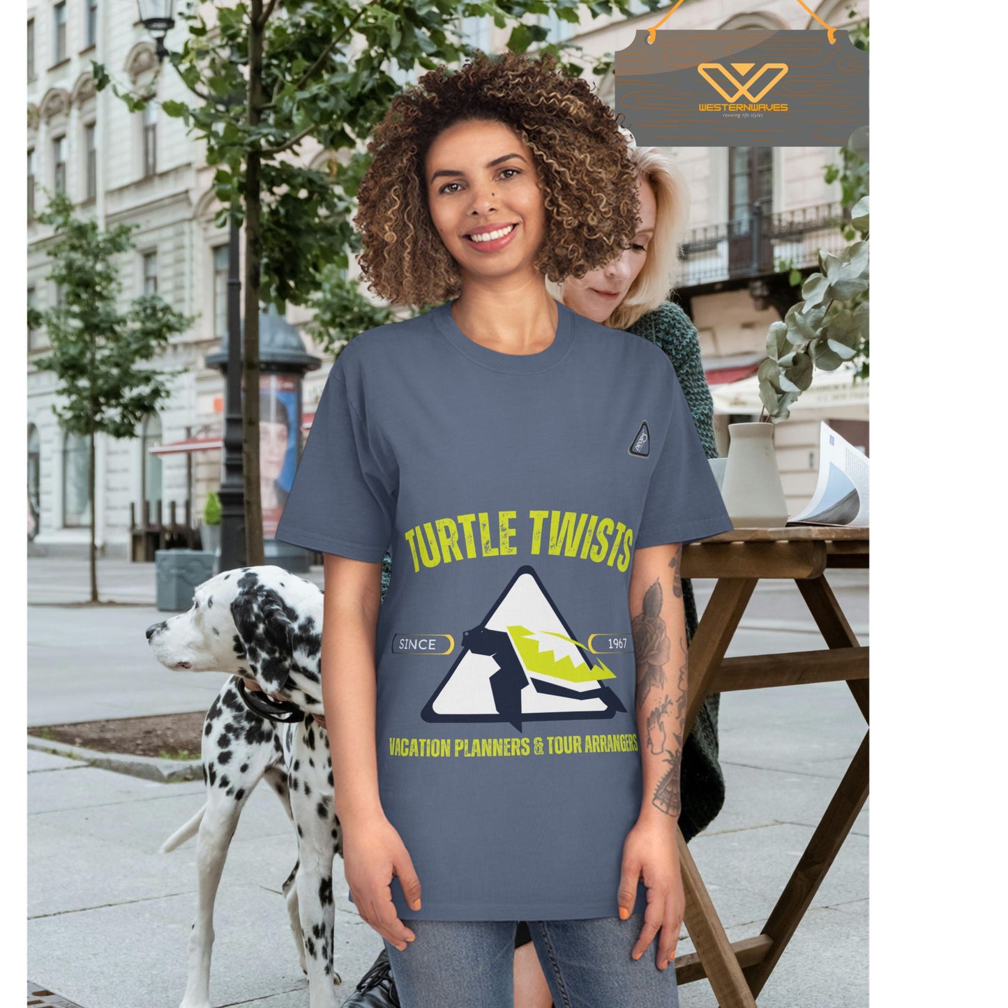 Unisex Faded T-Shirt - Turtle Twists Vacation Planners Graphic Tee_ 06 May 2025_ 001