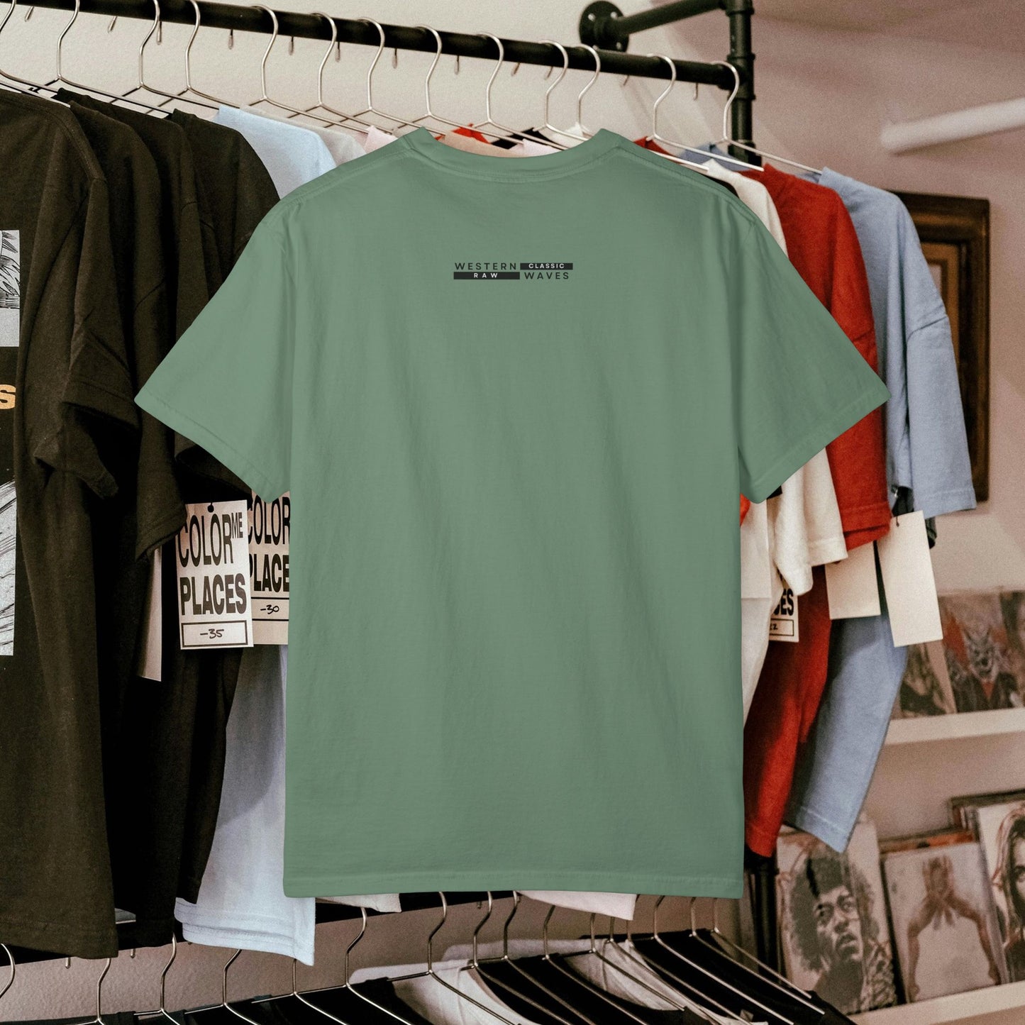 Unisex Garment-Dyed T-Shirt_ 26 June 2025_ Limited Edition Strength in Diversity by WesternWaves: