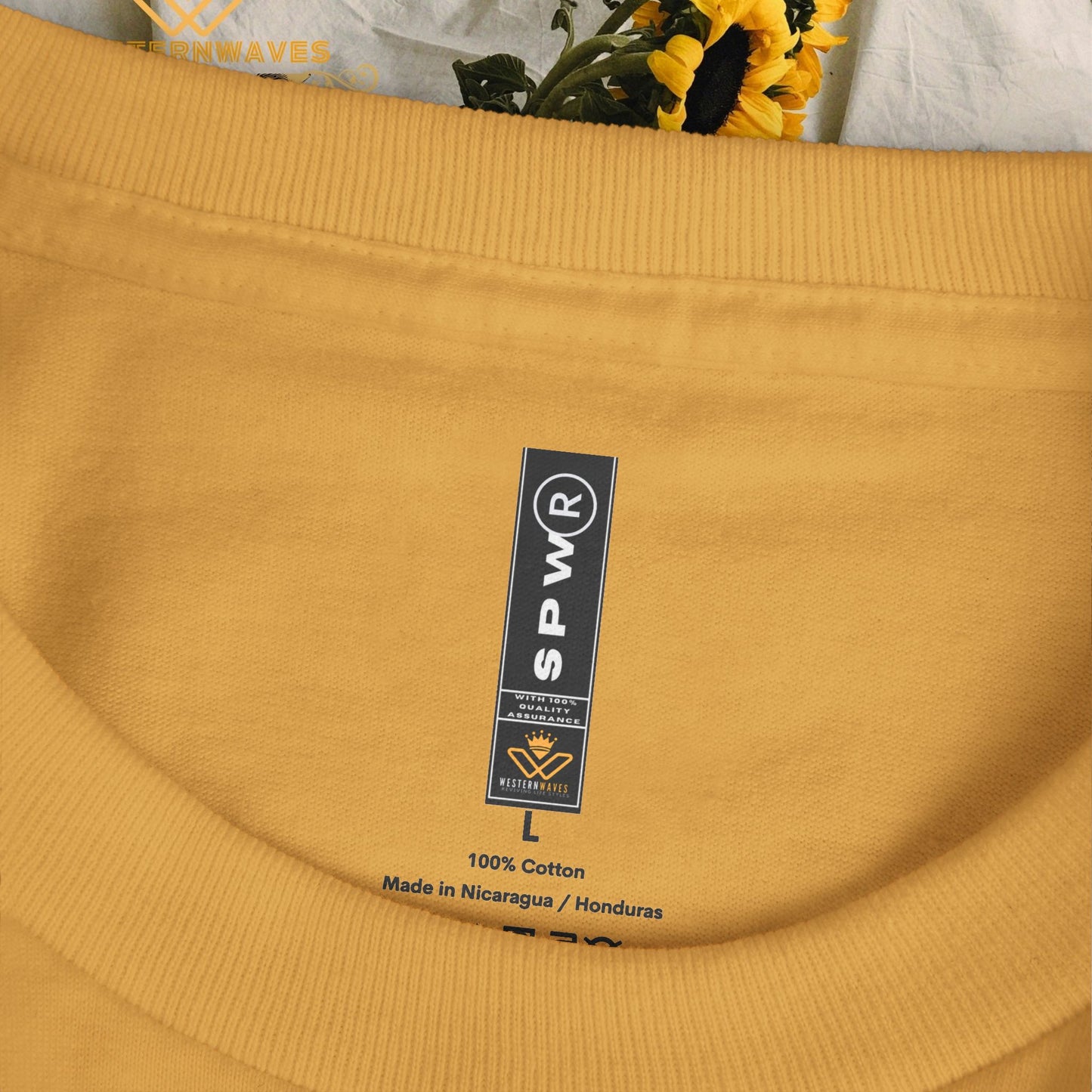 Unisex Garment-Dyed Heavyweight Cotton Tee_ N2* Series USGDHWCTEE PT2WW003_ Limited Edition Statement of Style by WesternWaves: