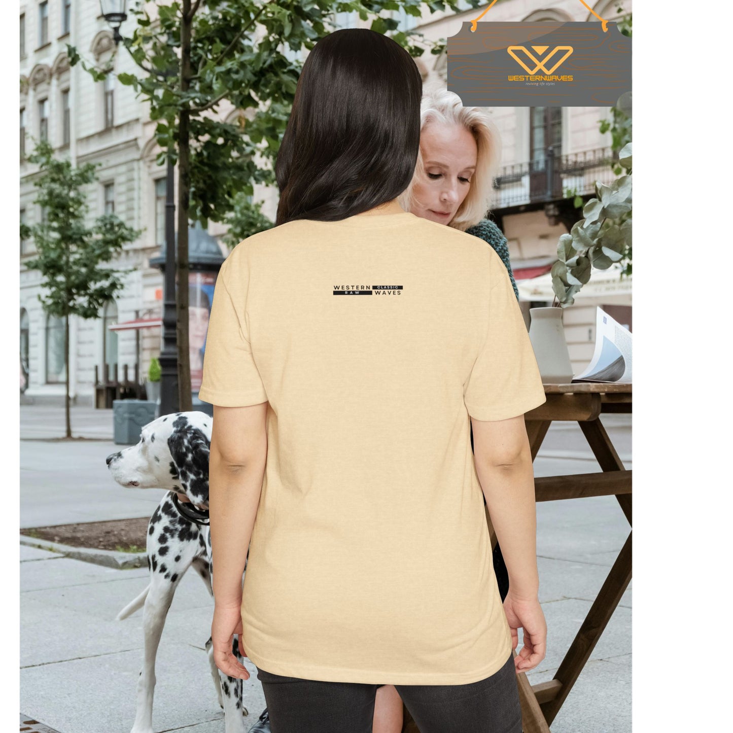 Unisex CVC Jersey T-shirt_ 16 June 2025_ Limited Edition Casual Fashion by WesternWaves: