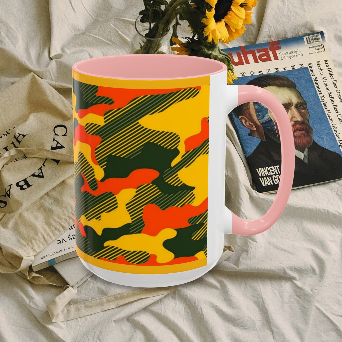 Accent Coffee Mug 11oz, 15 oz_ N2 Series ACM11OZ PT2WW001_ Vibrant Limited Edition Design by WesternWawes