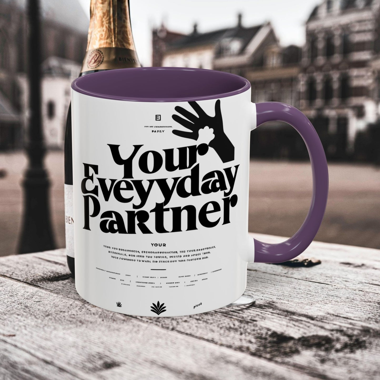 Accent Coffee Mug 11oz, 15oz_ N3* Series ACM11OZ PT2WW023_ Limited Edition Perfect Blend of Style by WesternWaves: