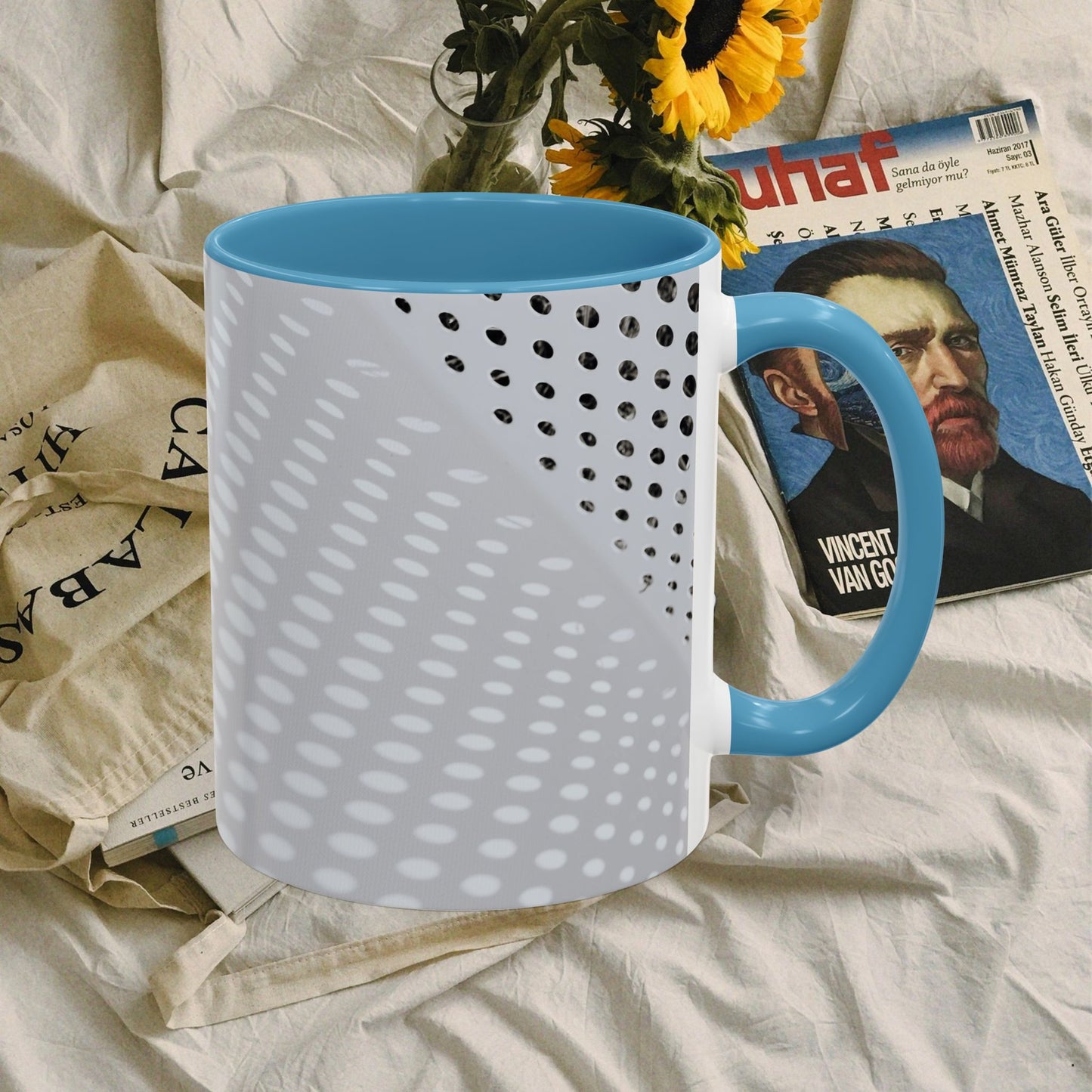 Accent Coffee Mug 11, 15oz_ N3+ Series ACM11OZ PT2WW020_ Limited Edition Perfect Blend of Style by WesternWaves: