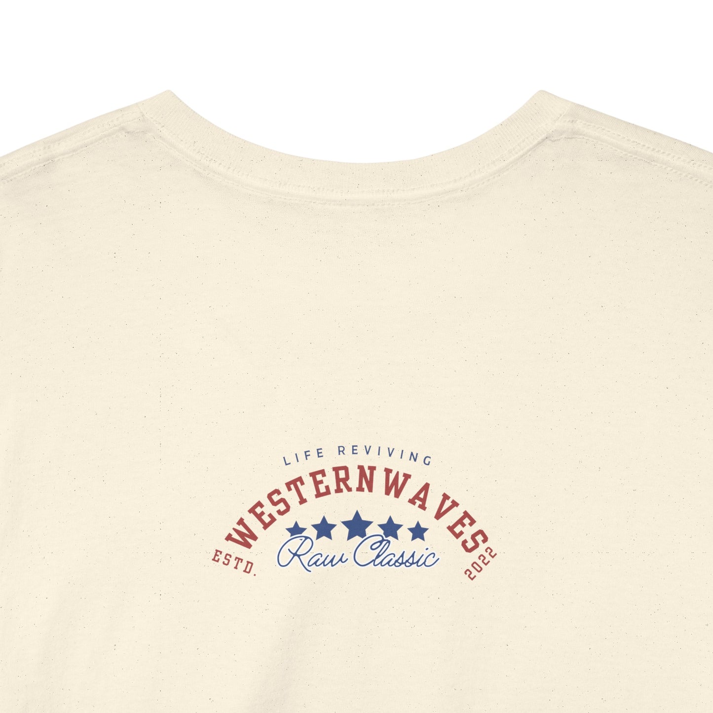 Unisex Heavy Cotton Tee_ Crafted from premium 100% cotton_ N+ Series UHCT PT2WV017_ Limited Edition by WesternWaves: